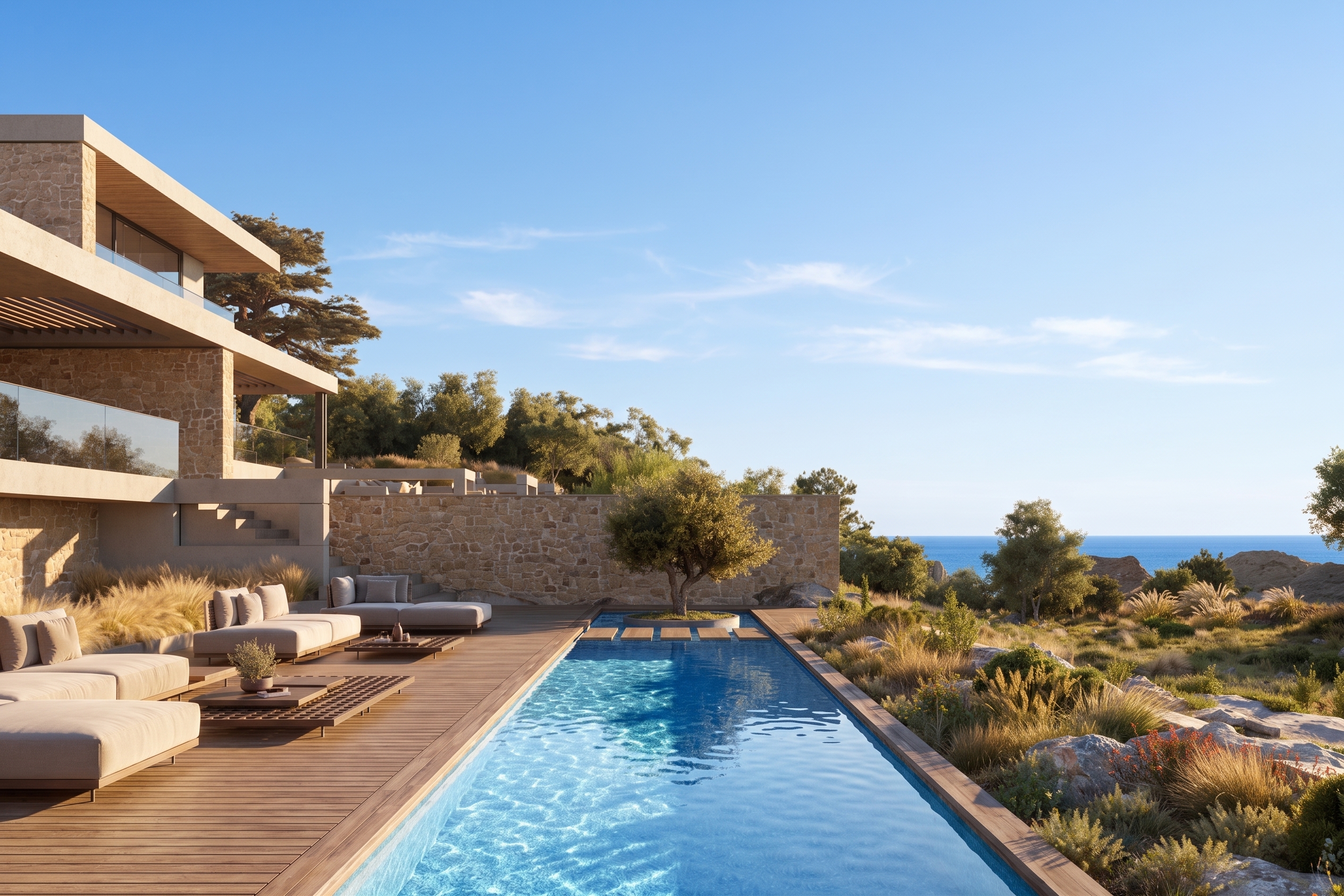 Contemporary luxury villa in Pefkochori Chalkidiki