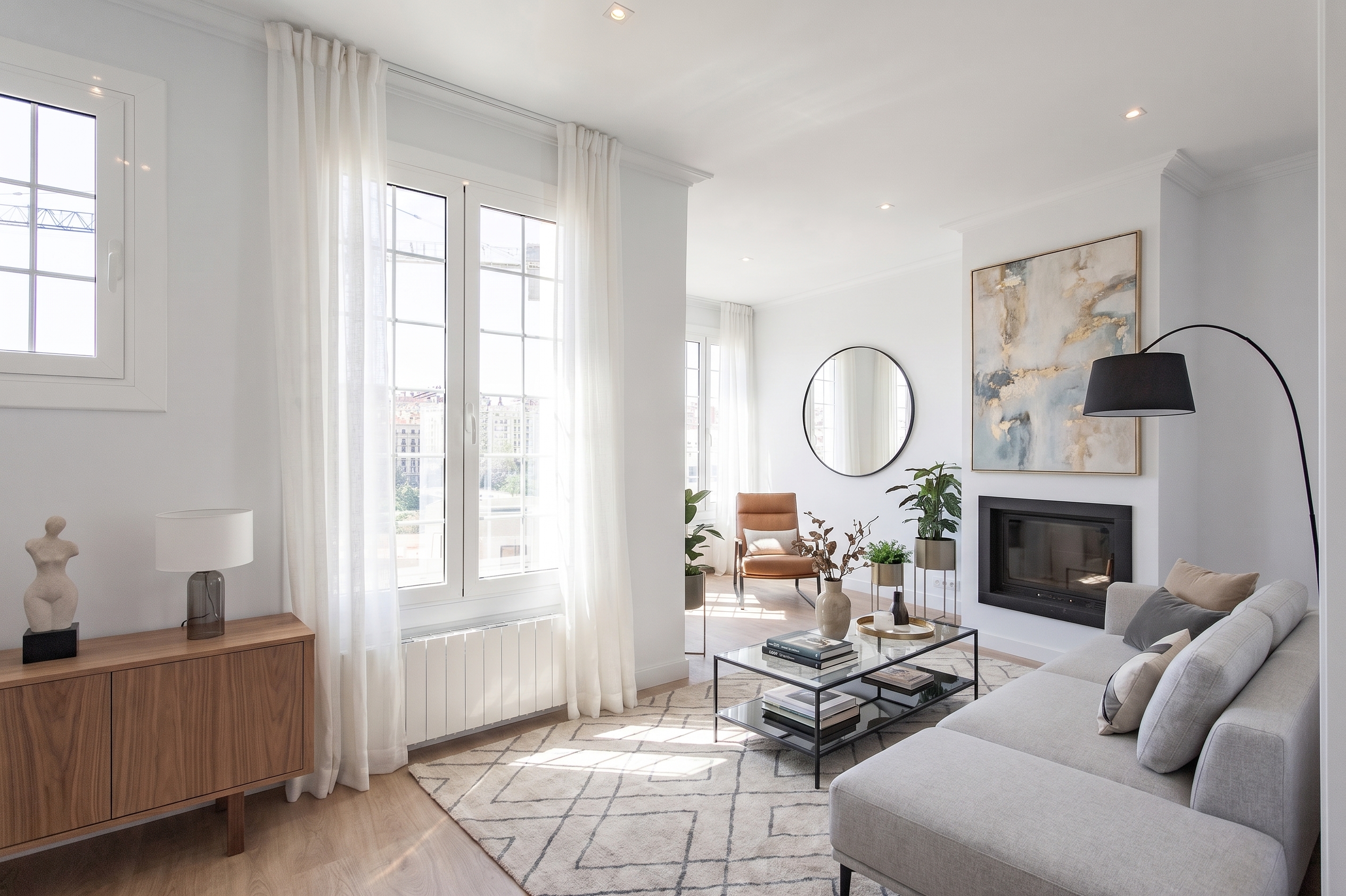 Unique home in Barcelona: light, open views, and a 127m2 private terrace