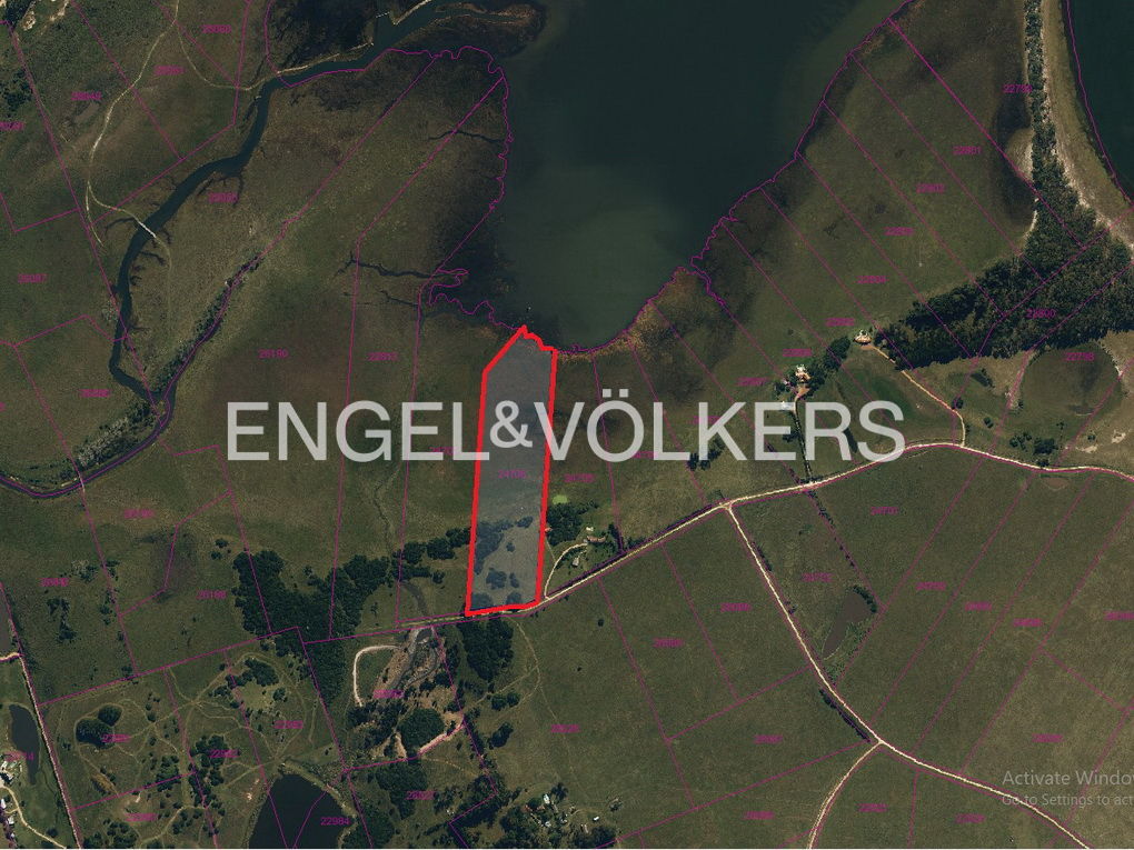 Finca on the coast of Laguna Anastasio