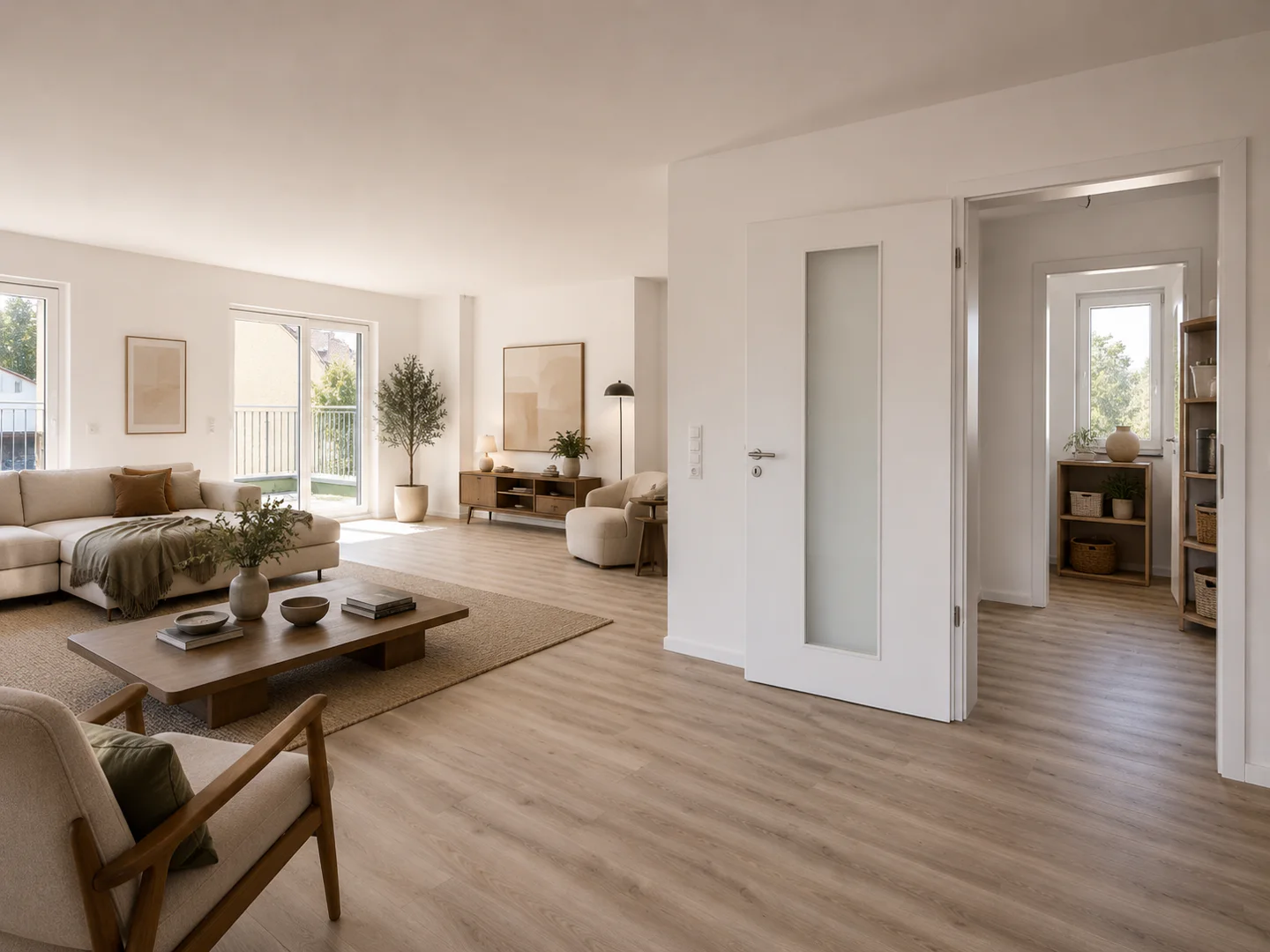Lichtdurchflutete Architektenwohnung mit großem Balkon - Photo 2