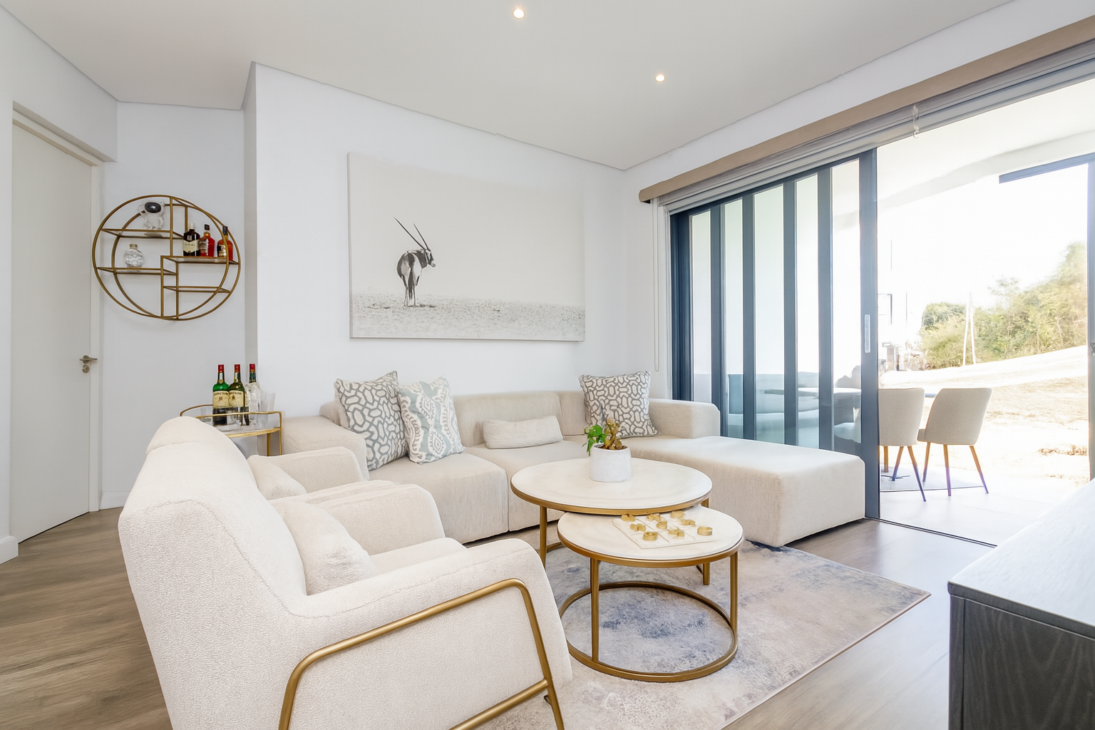 Luxury 3-Bed, 3-Bath Garden Apartment in Steyn City (Fully Furnished)