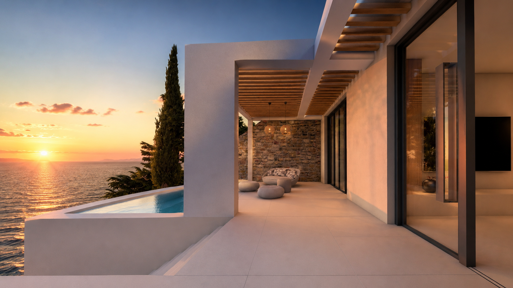 The Ionian Horizon Cave Villa - Luxury Cave Villa Under Construction minutes from Kathisma Beach