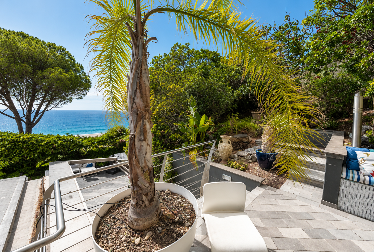 The privilege of living just steps from the sea