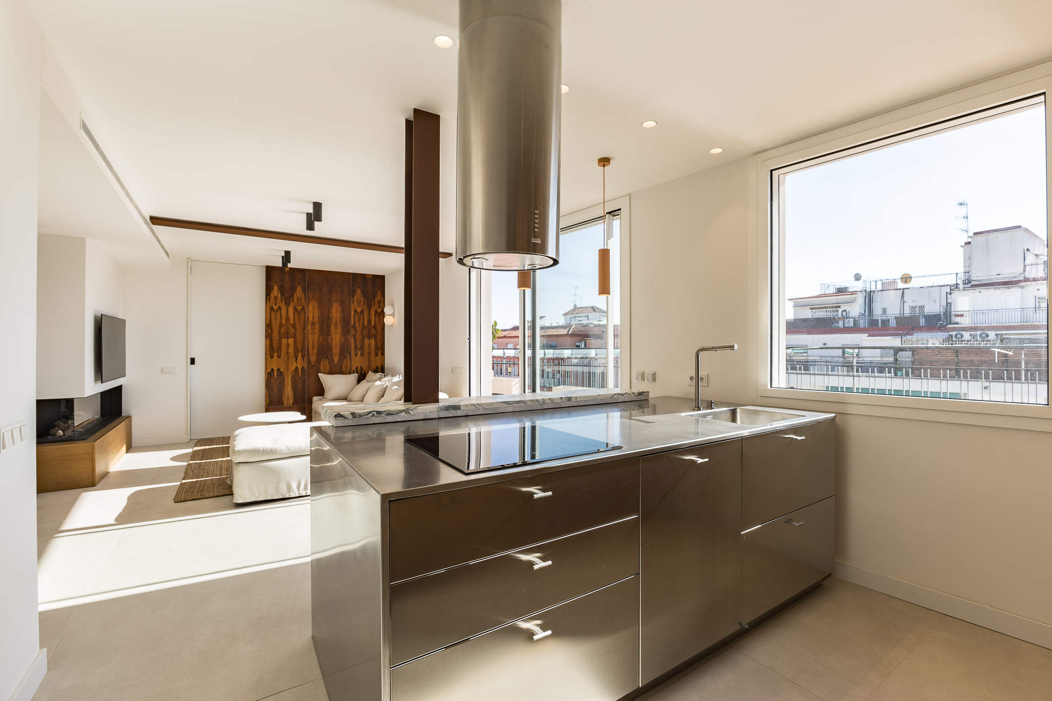 Espectacular ático reformado con terraza de 100 m² en Les Corts