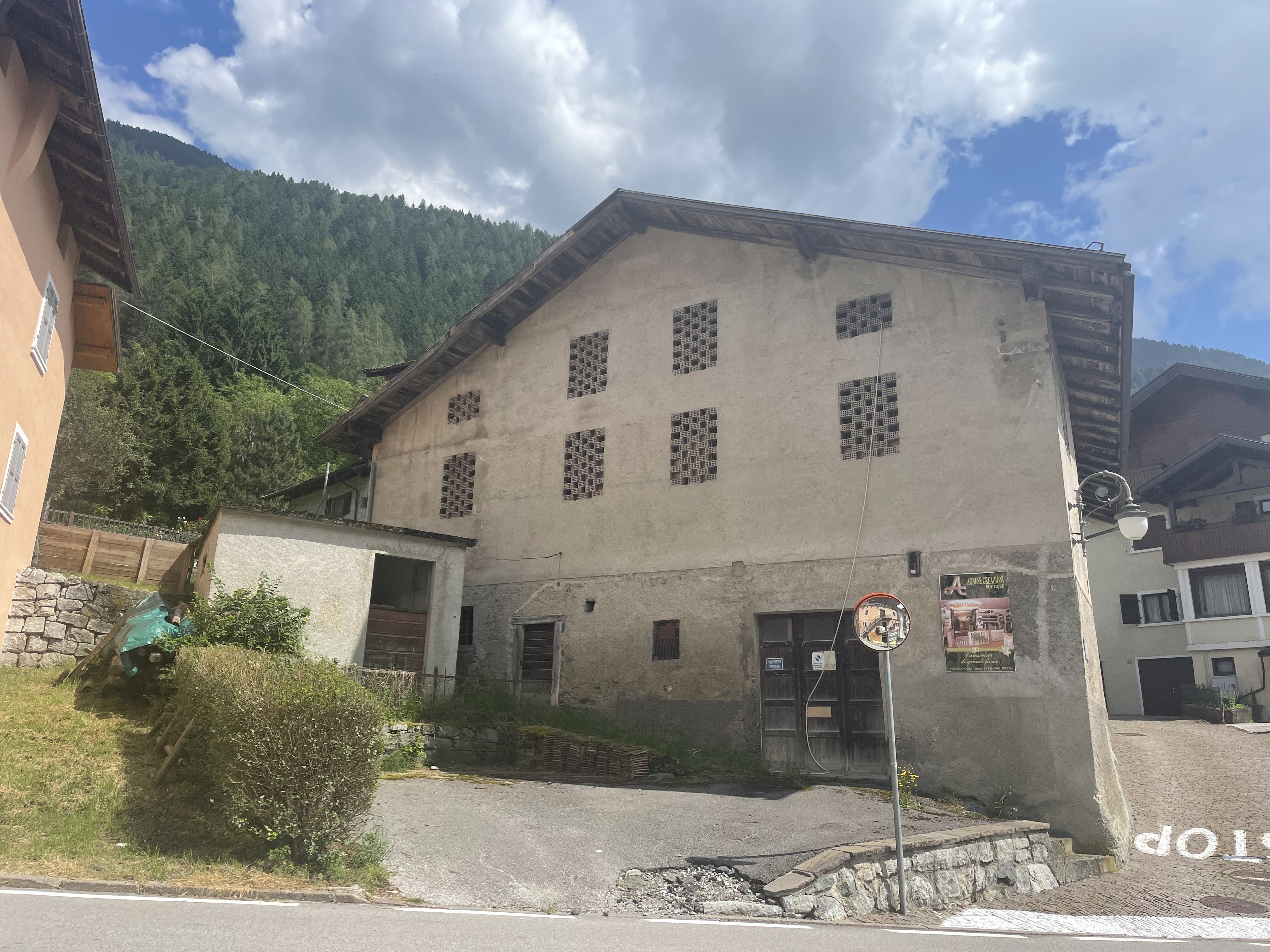 Panoramic Historic Building in Bocenago