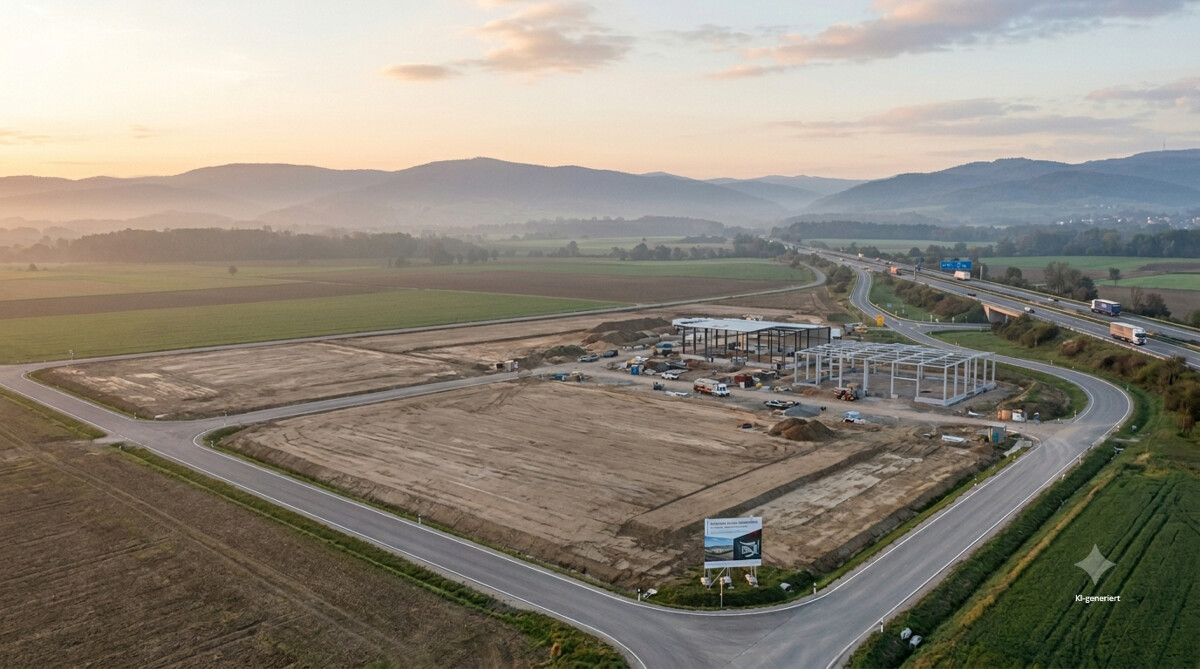 Gewerbe-Entwicklungsfläche im Wirtschaftsraum Freiburg