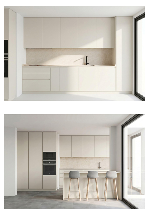 3-bedroom duplex apartment +2, with terrace and garage