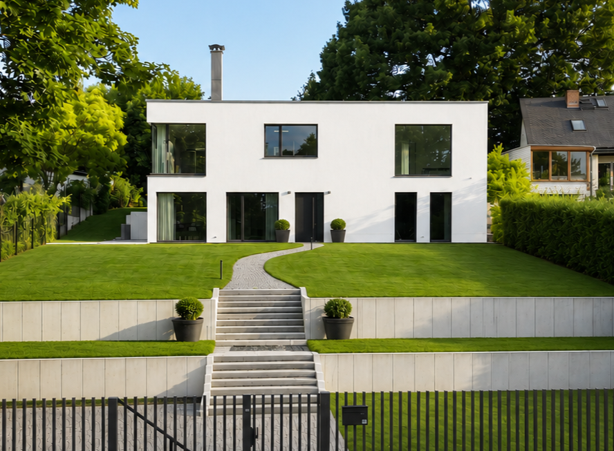 Architectural highlight in Nauener Vorstadt with a view of Lake Jungfernsee