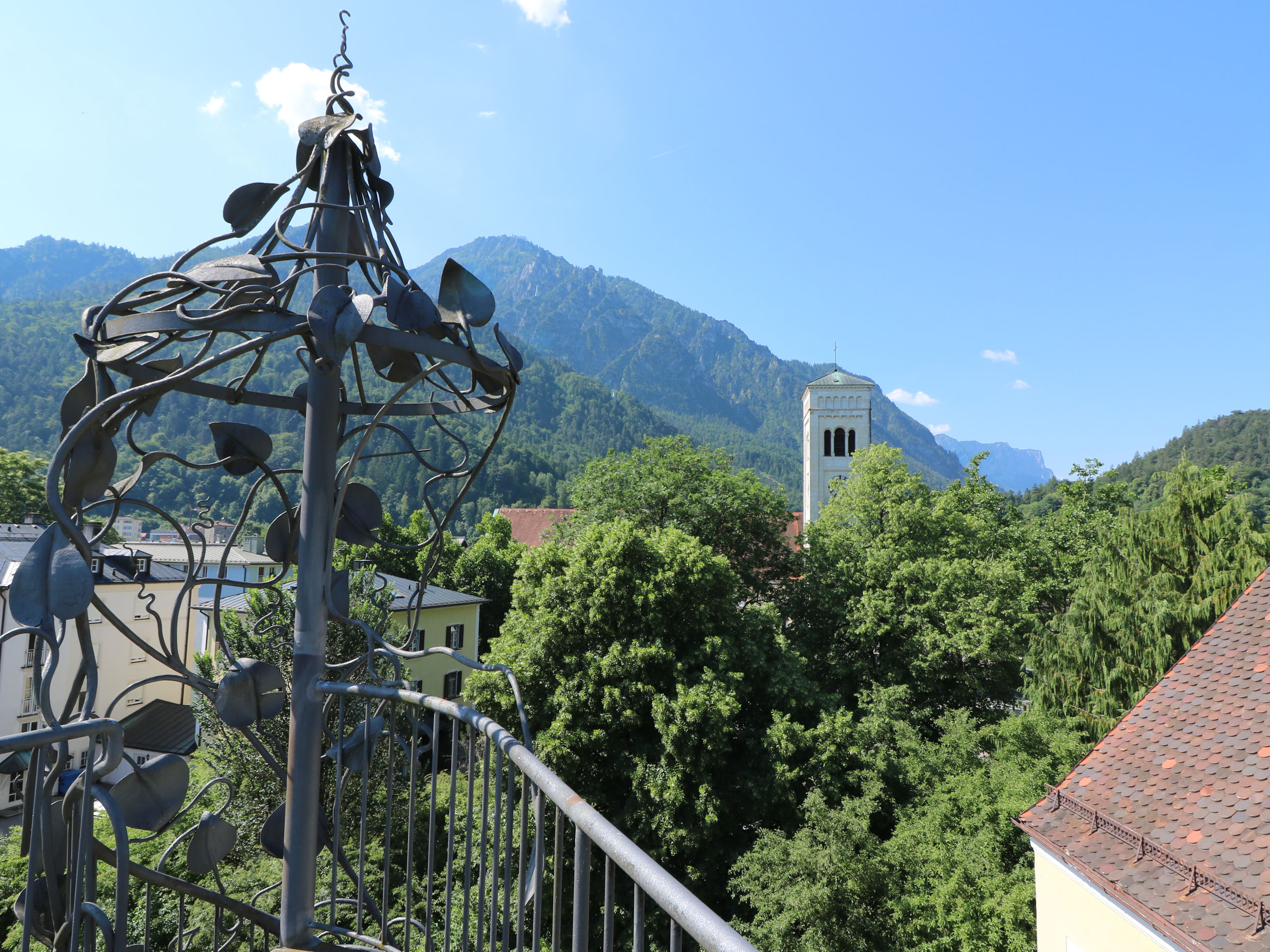 Einzigartige Dachterrassenwohnung mit Panoramablick im Herzen von Bad Reichenhall