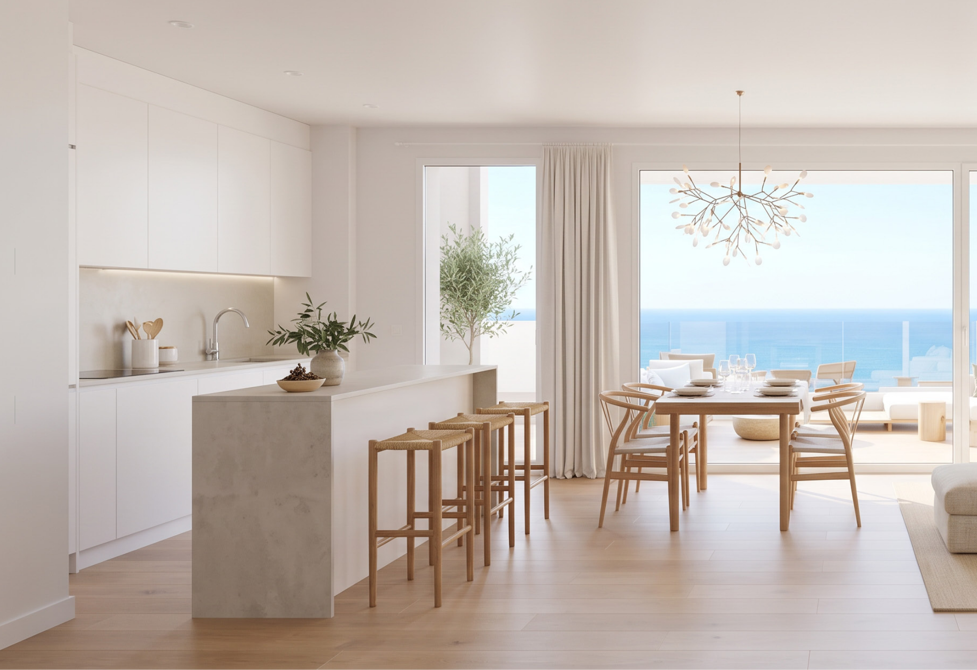 Off-Plan 2-bedroom apartment just a 5-minute walk to the beach