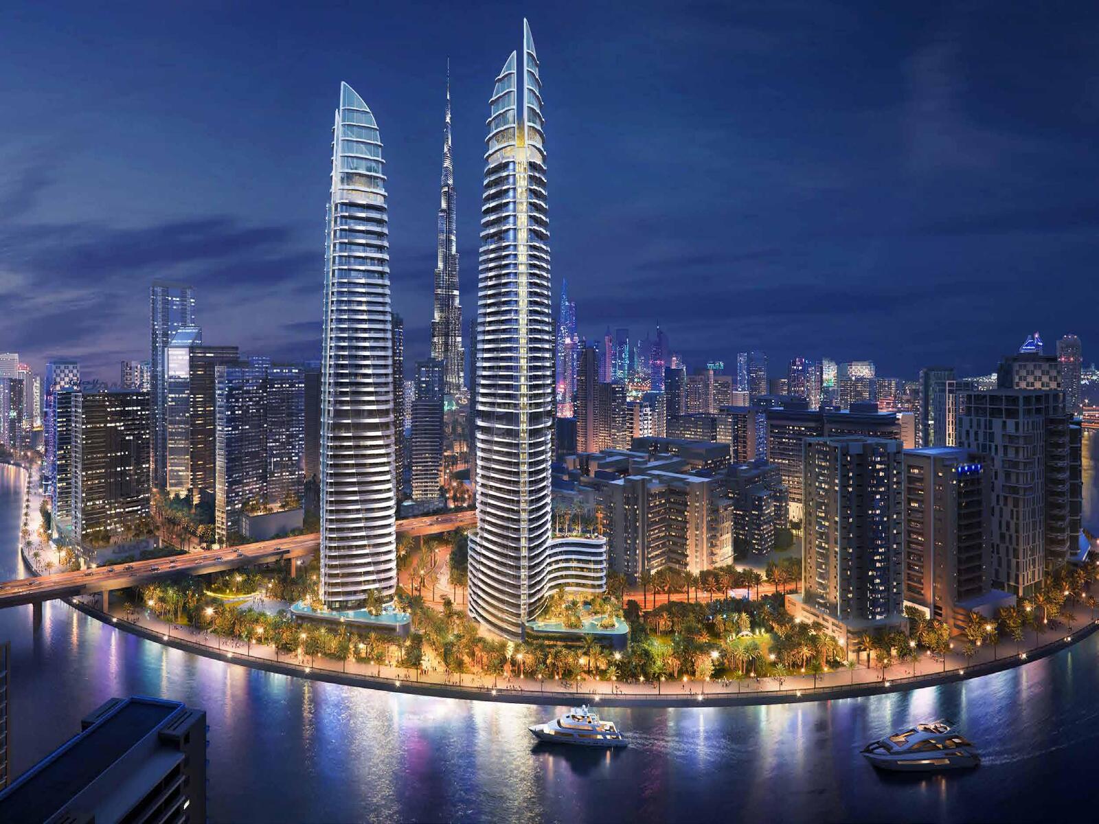 Luxury Studio | Waterfront Living | Canal Views | Business Bay