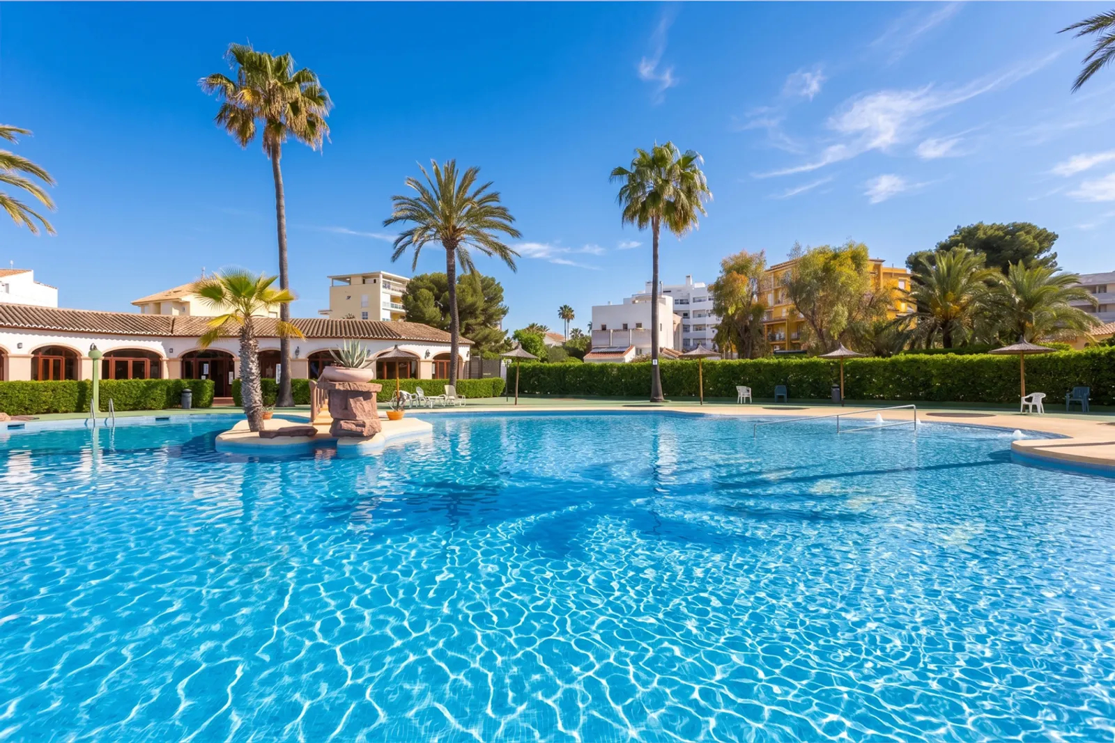 Beautiful townhouse in Cala Blanca with a spacious private garden