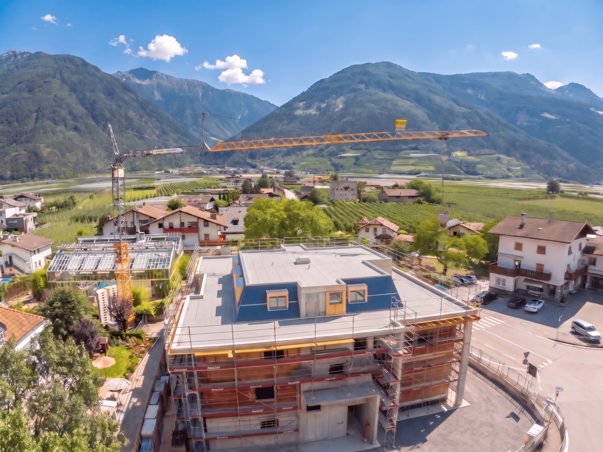 An exceptional penthouse – Your private panorama above the Venosta Valley