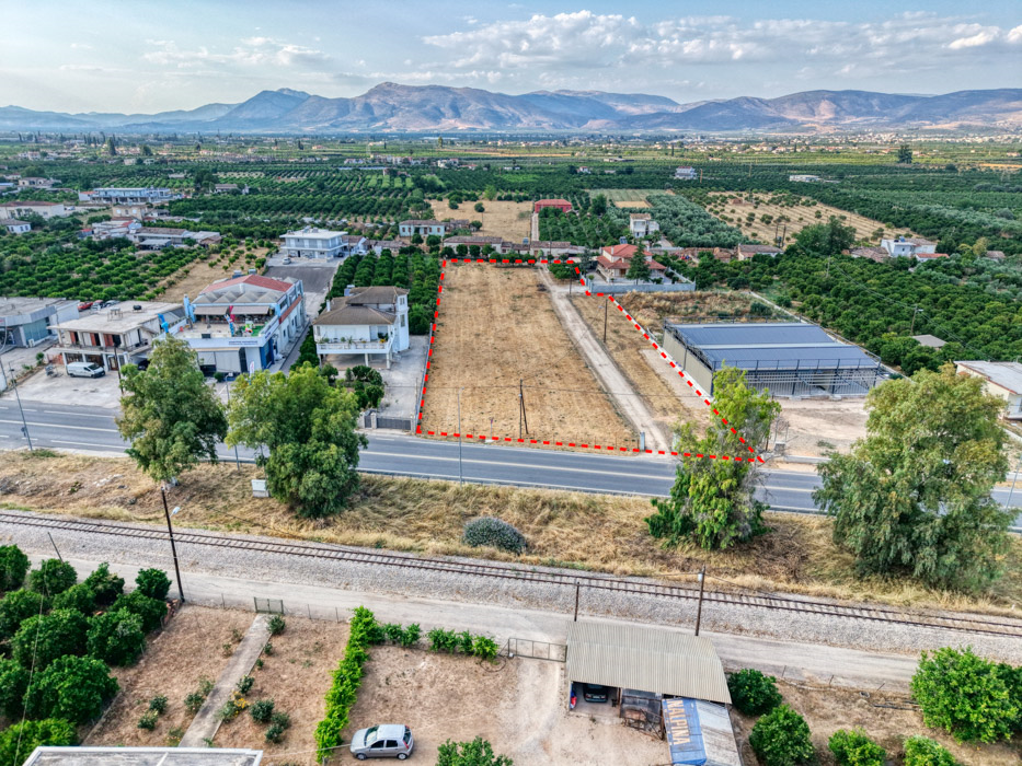 Prime investment land plot of 4,989 sq.m. in Dalamanara, Argolis