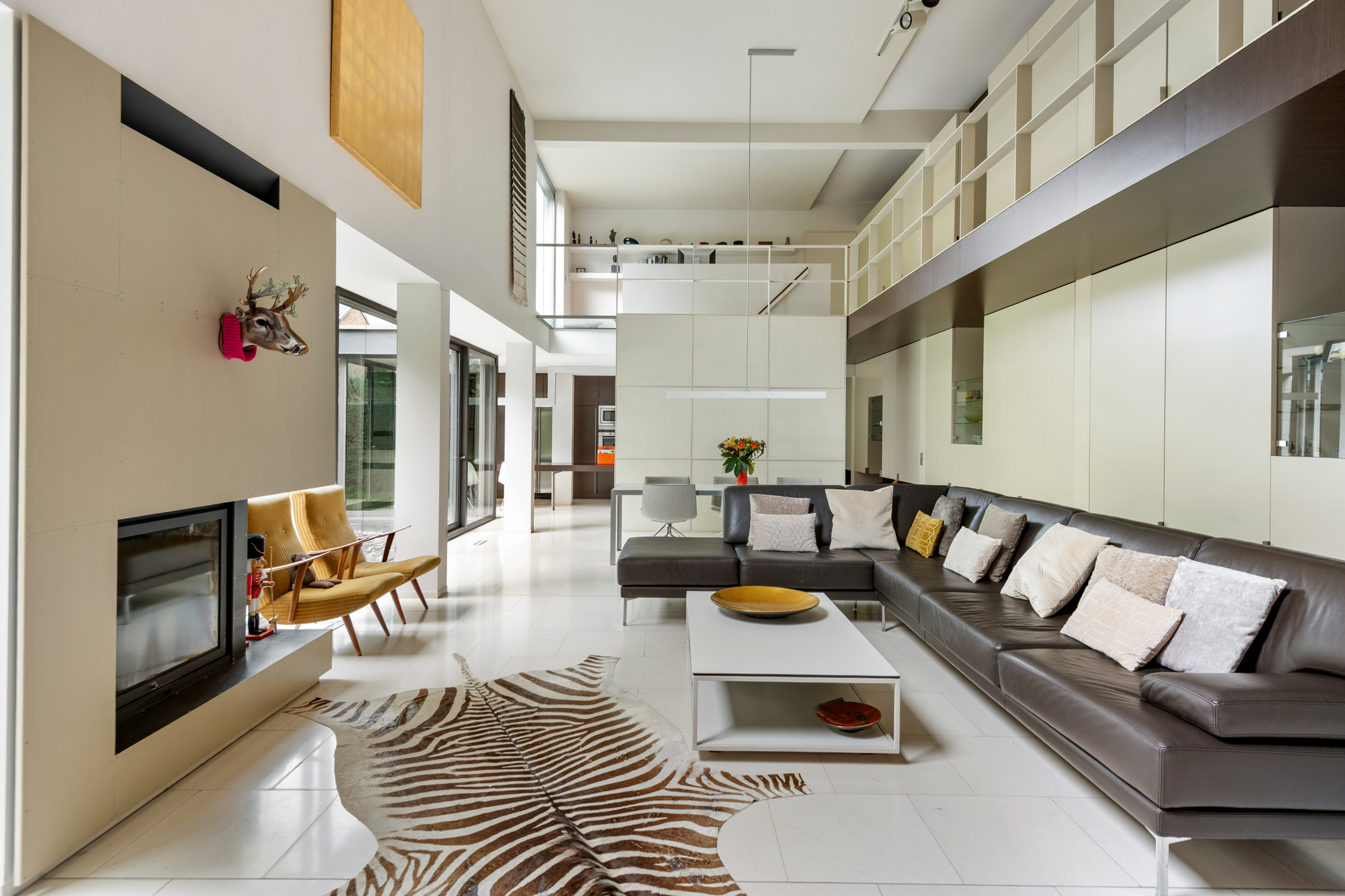 Architectenwoning met zicht op natuurgebied