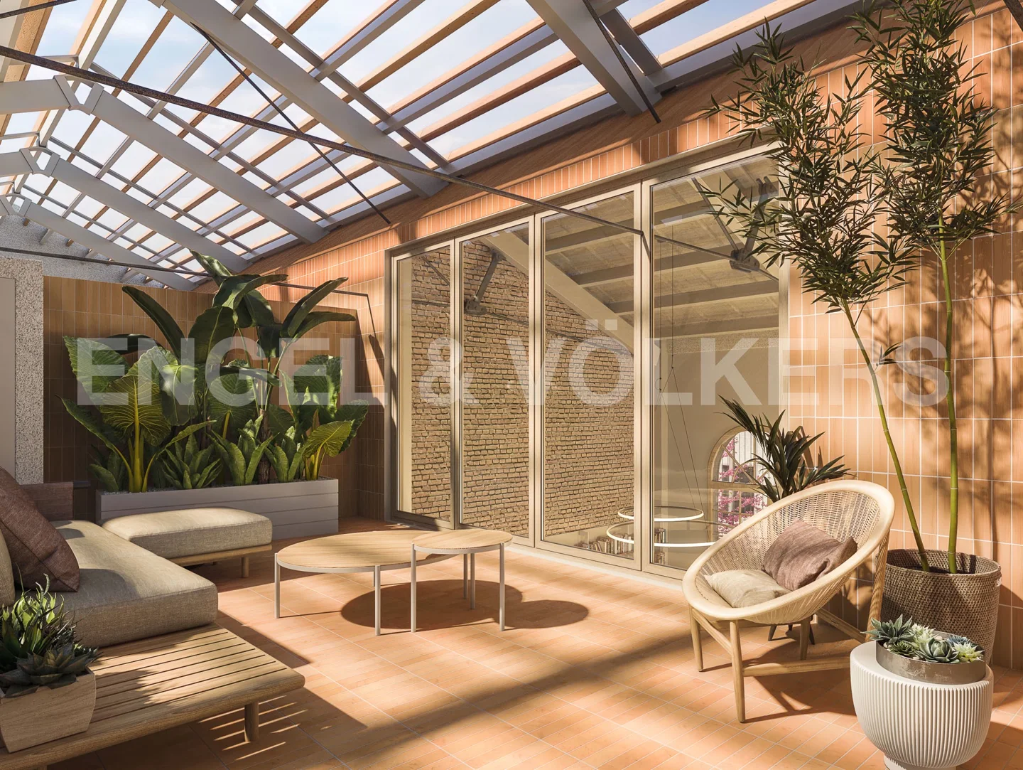 New loft with private rooftop terrace in Poblenou