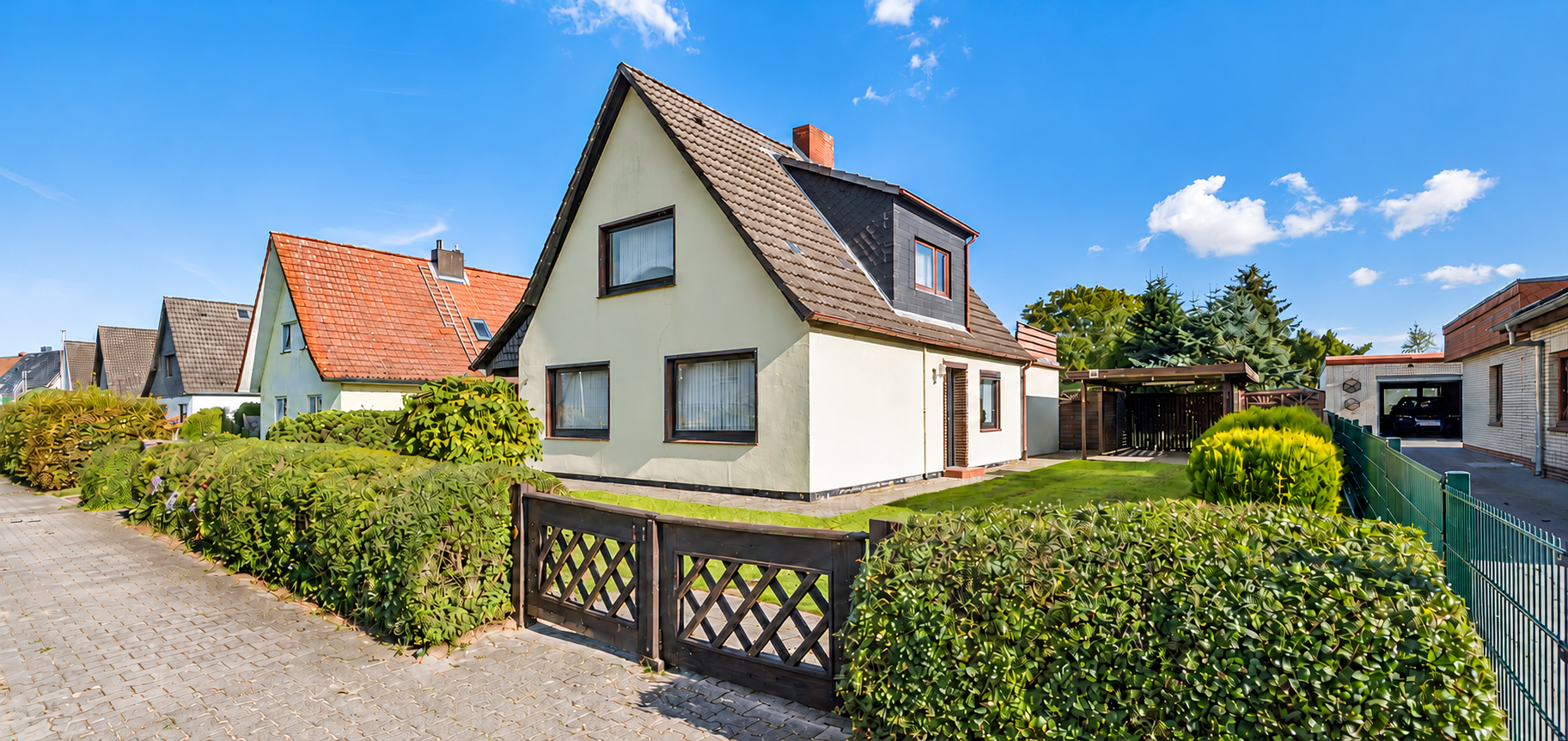 Wohnen, Gestalten, Entfalten: Haus mit Garten in Geesthacht