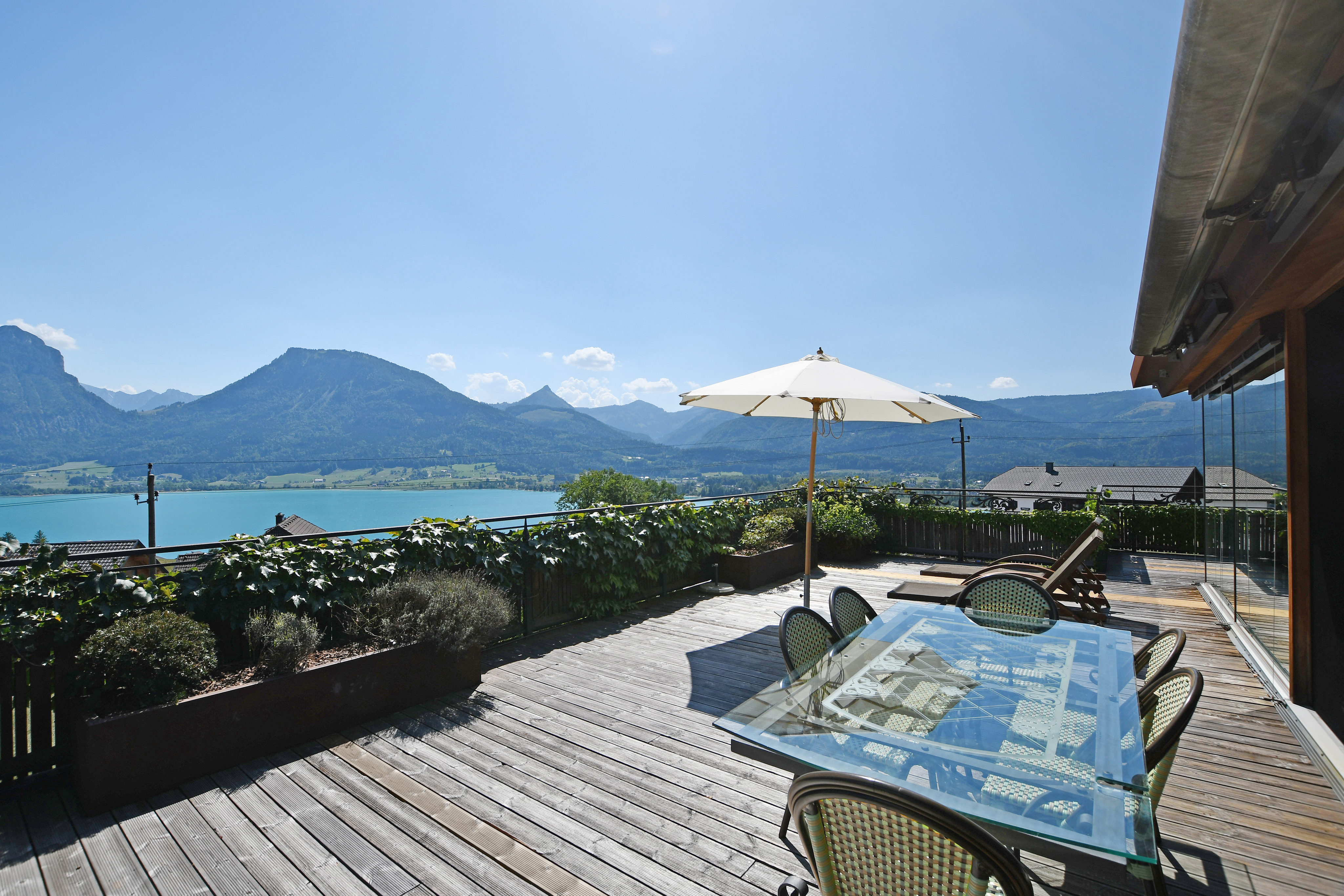 Wohnen mit Weitblick über den Wolfgangsee