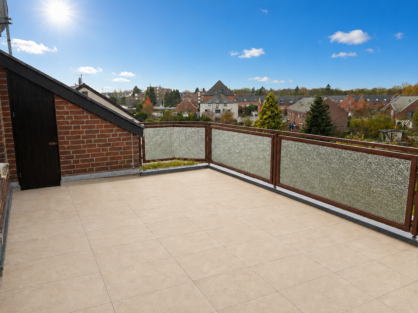 Gepflegte 3-Zimmer-Wohnung mit Dachterrasse