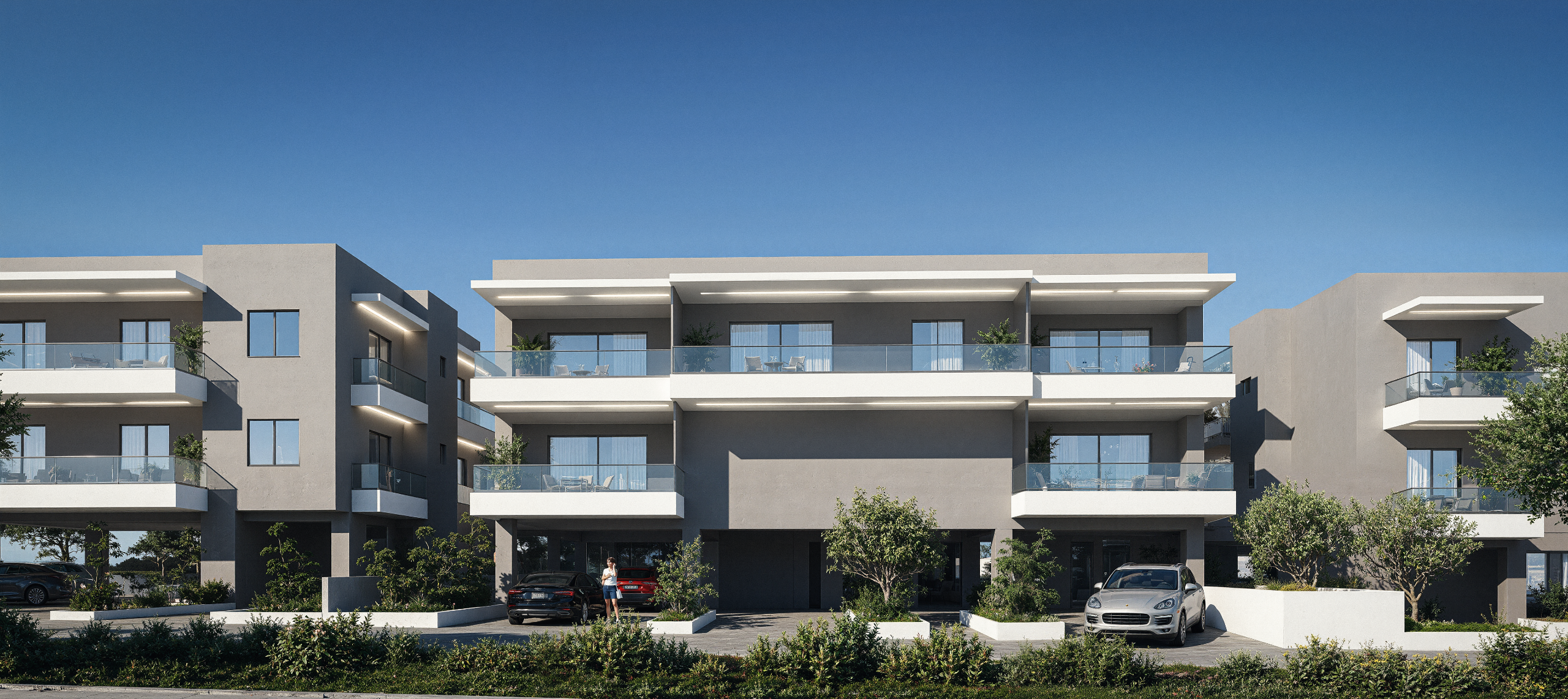 Luxurious corner 2 bedroom apartment in Thermi
