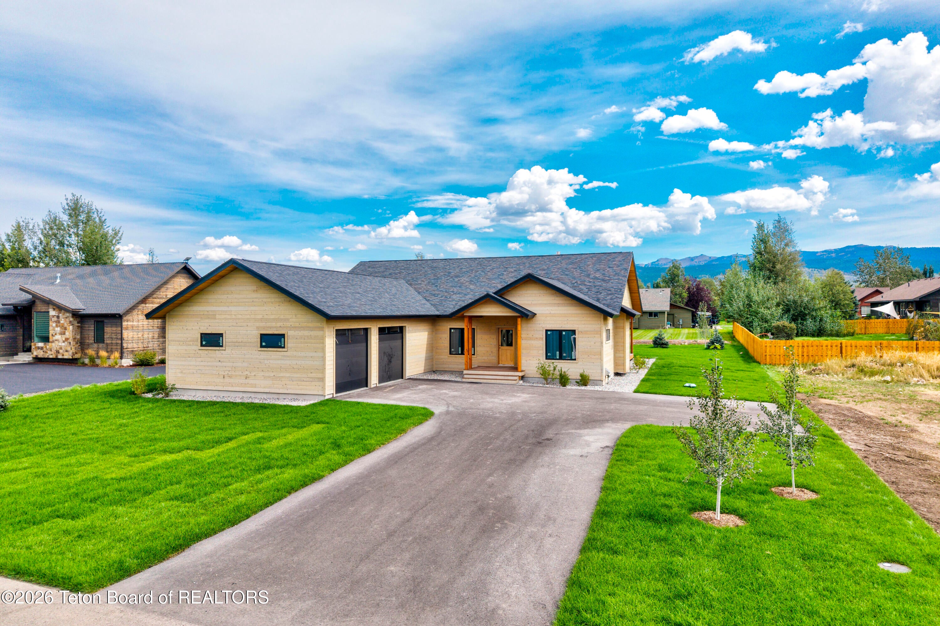 New Construction, Modern Living with Teton Views