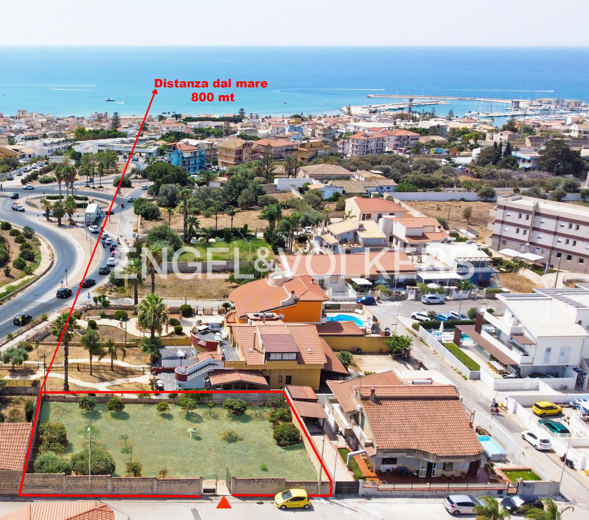 Marina di Ragusa Center – Buildable land lot.