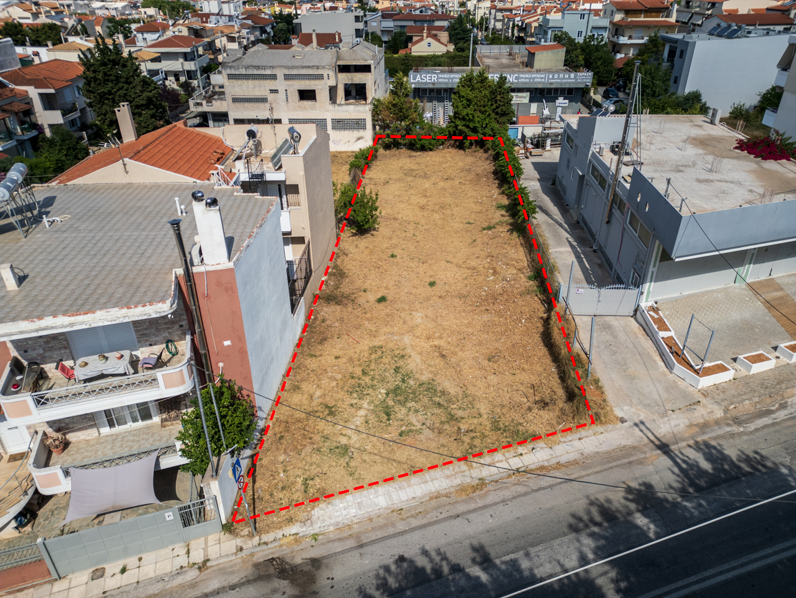Επενδυτικό οικόπεδο 714 τ.μ. στο Γέρακα με υψηλό συντελεστή δόμησης