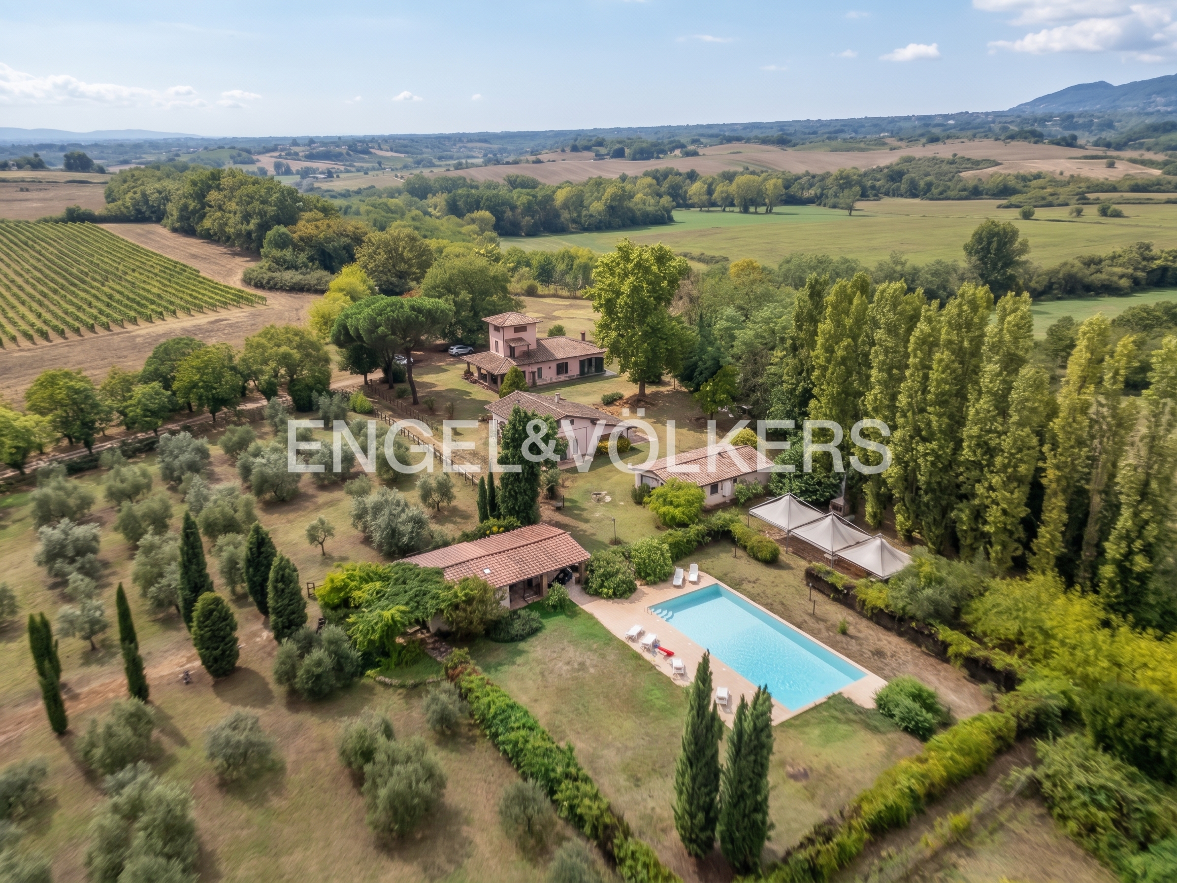 Exclusive Estate Farmhouse with Agriturismo in Paliano