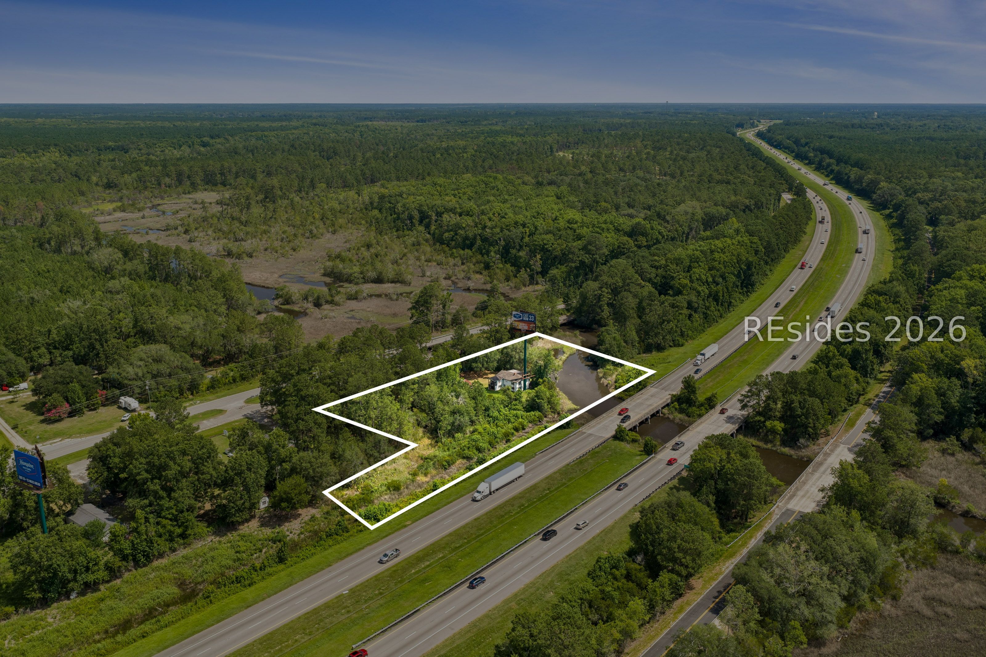 High-Visibility Interstate Property with Deepwater Access