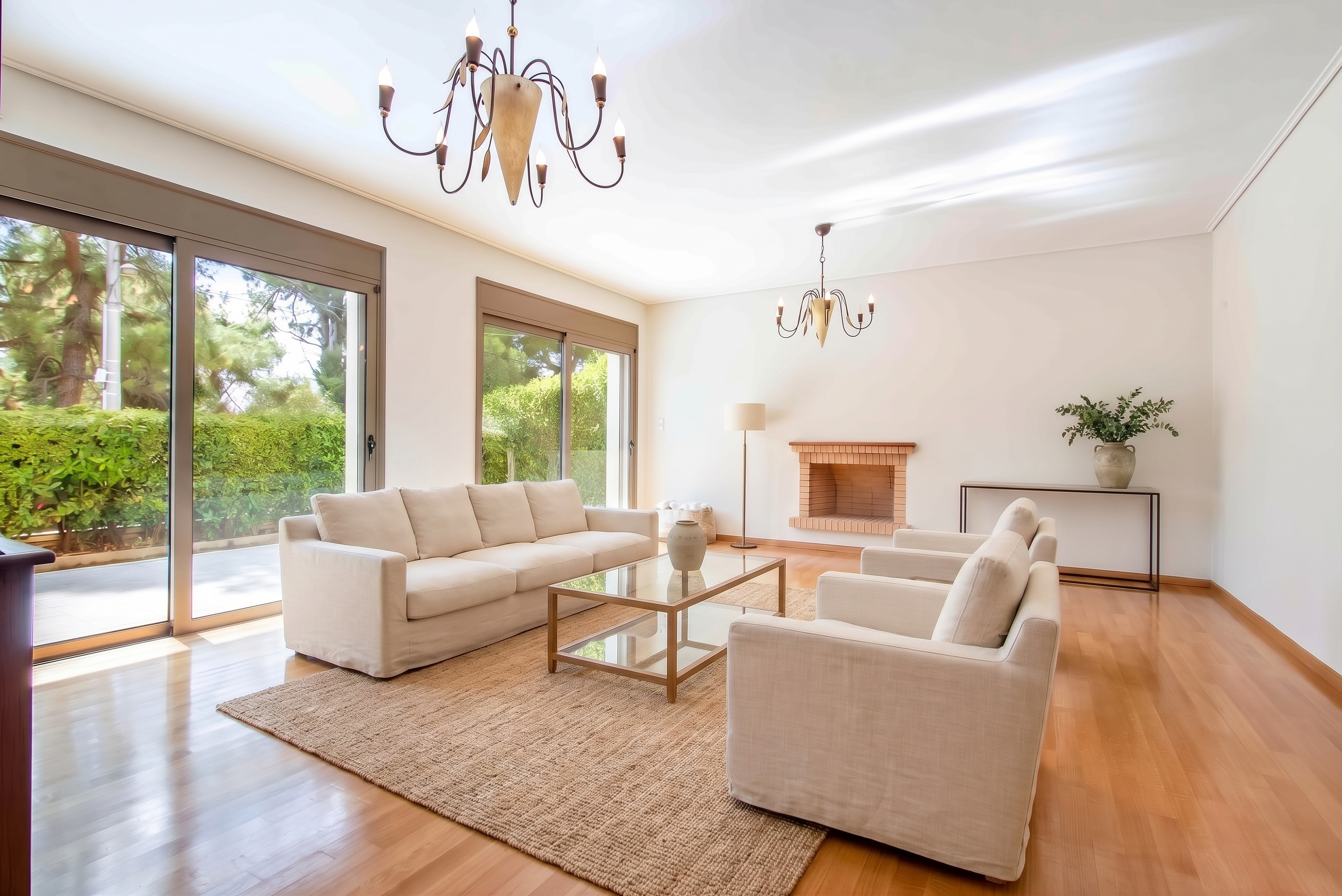 Independent 272 sq.m. maisonette with private garden [AI-modified]