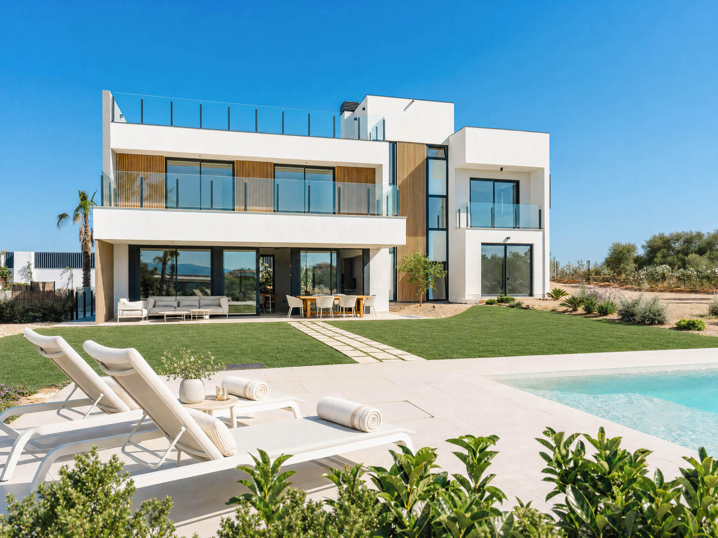 Villa mit autarkem Design und großem Komfort in Son Gual