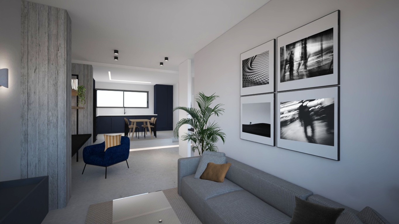 Second floor apartment 48 sq.m. ideal for Golden Visa