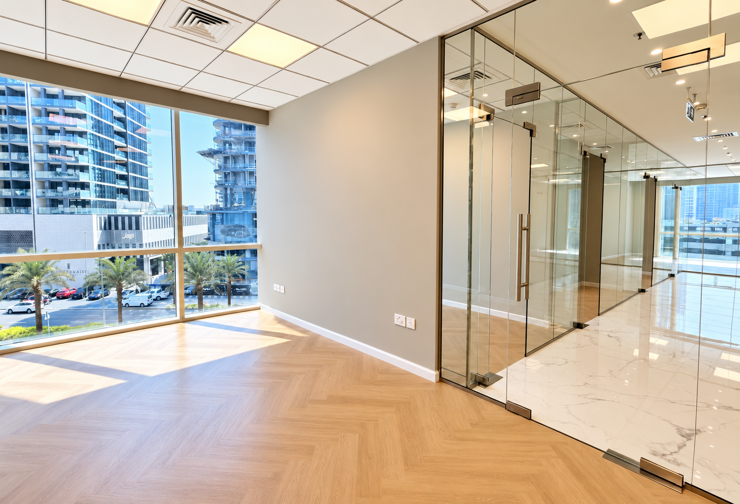 Fully Fitted | 9 Parkings | Premium Office