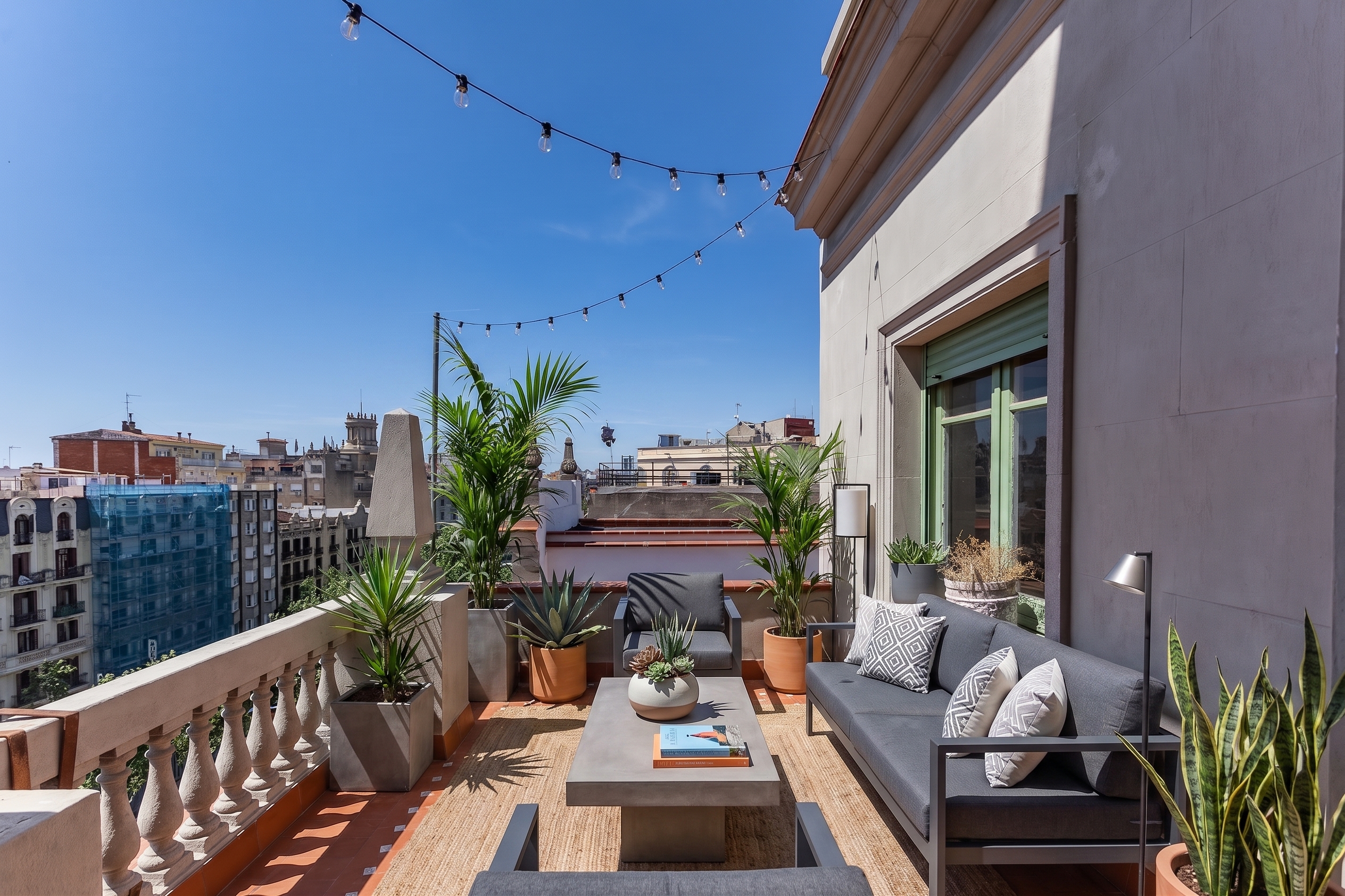 Ático con vistas en finca regia de l'Eixample