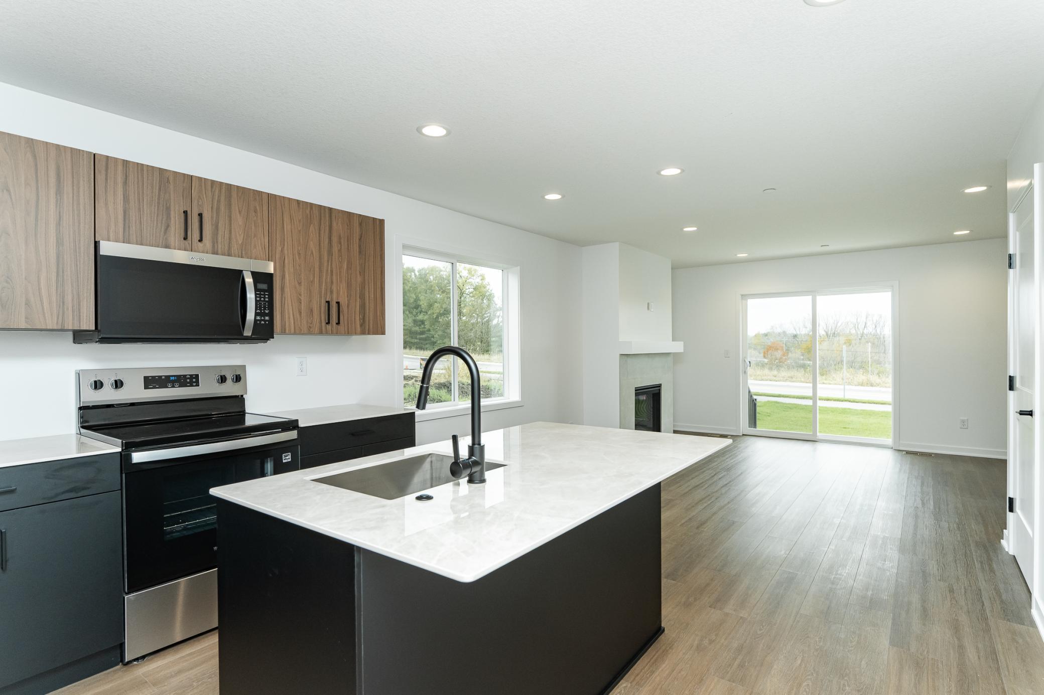 Stylish Townhome with Private Patio and Flex Space