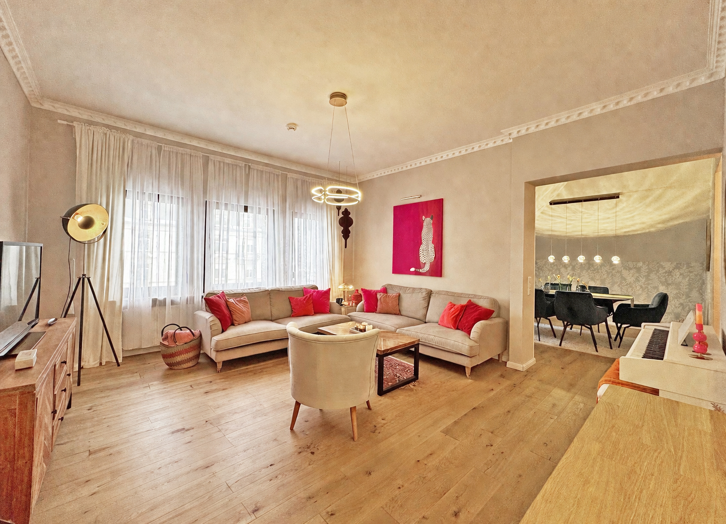 Stilvoll modernisierte 3,5-Zimmer Wohnung mit Stellplatz in Toplage!