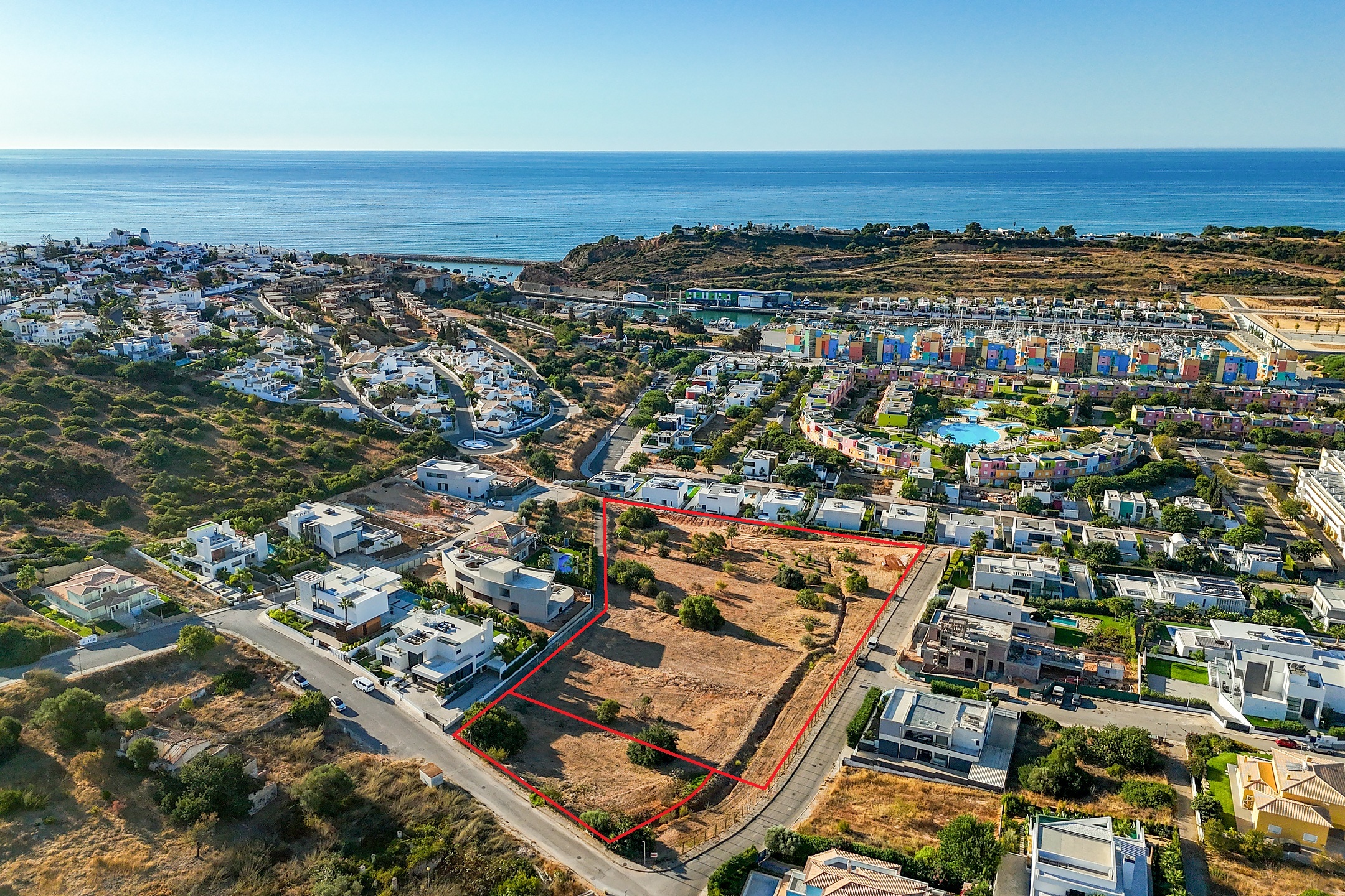 Exclusive Land for Construction at Albufeira Marina