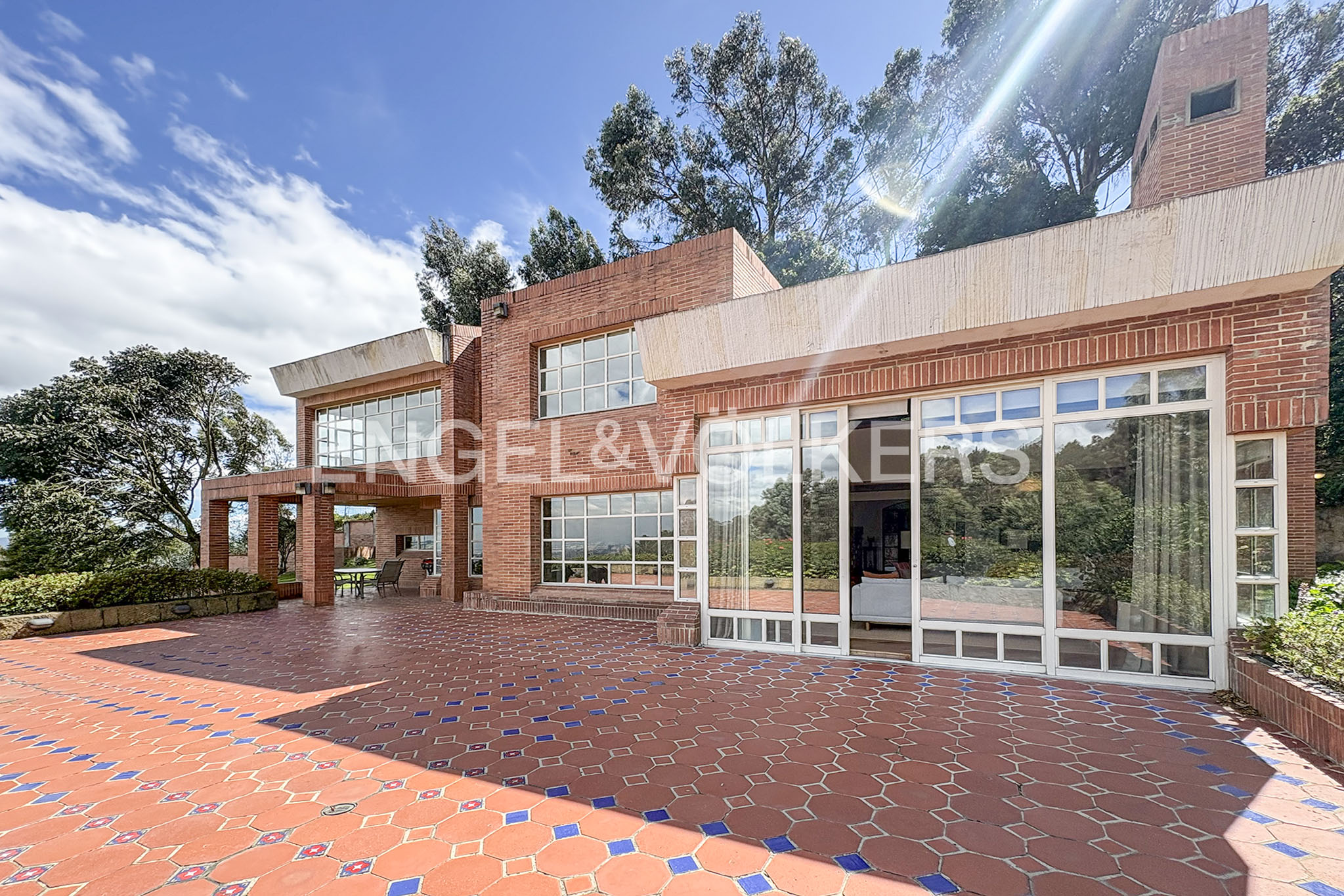 Casa campestre con terraza y vista para venta en Montearroyo