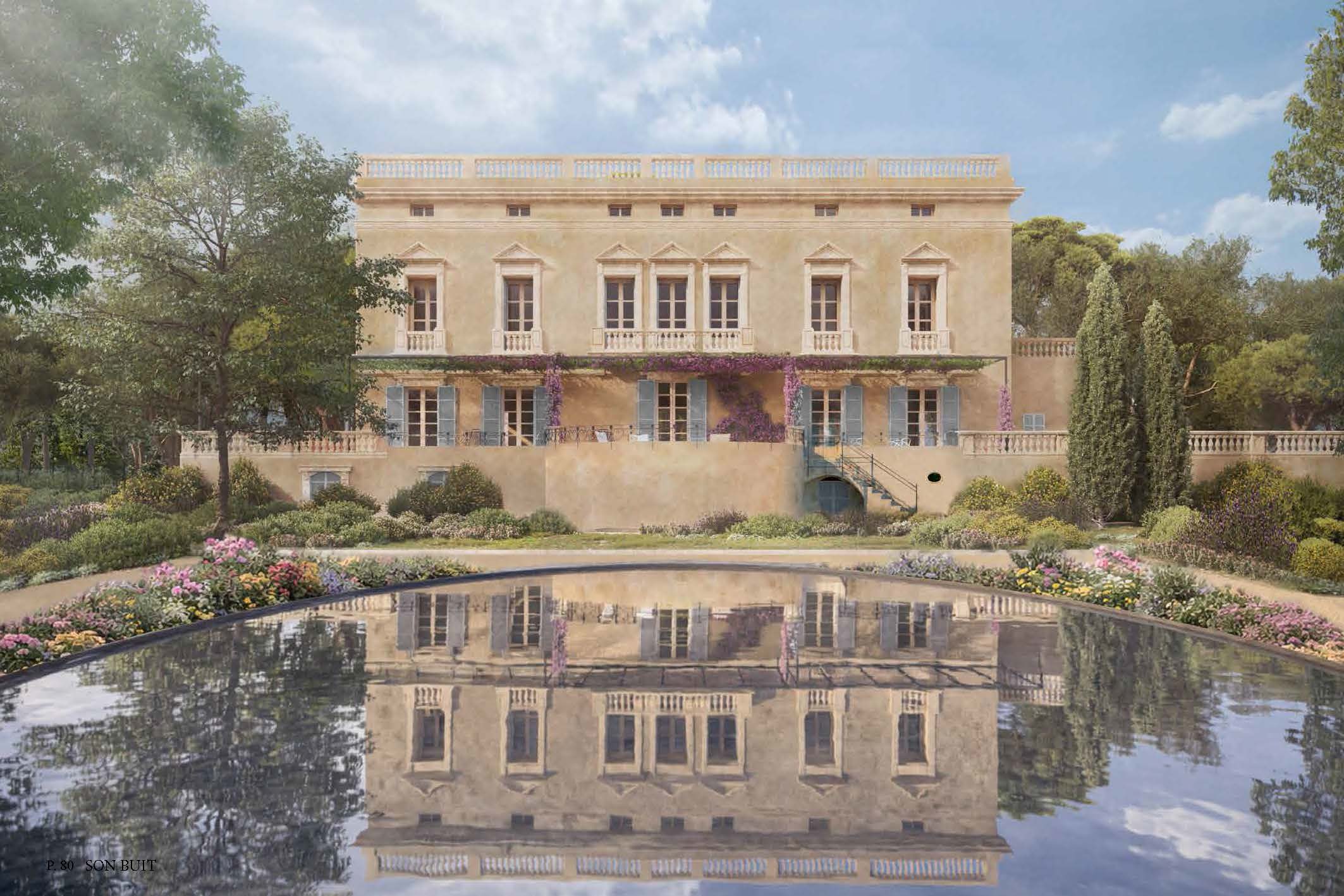 Un refugio privado único sobre Palma [Modificado por IA]