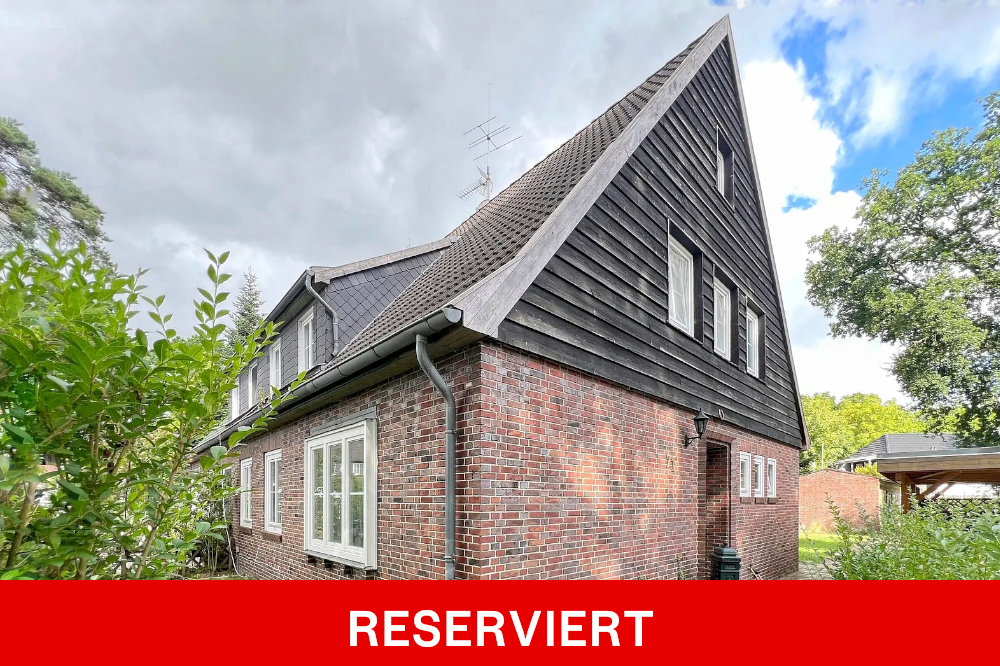 Moderne Doppelhaushälfte in Waldnähe
