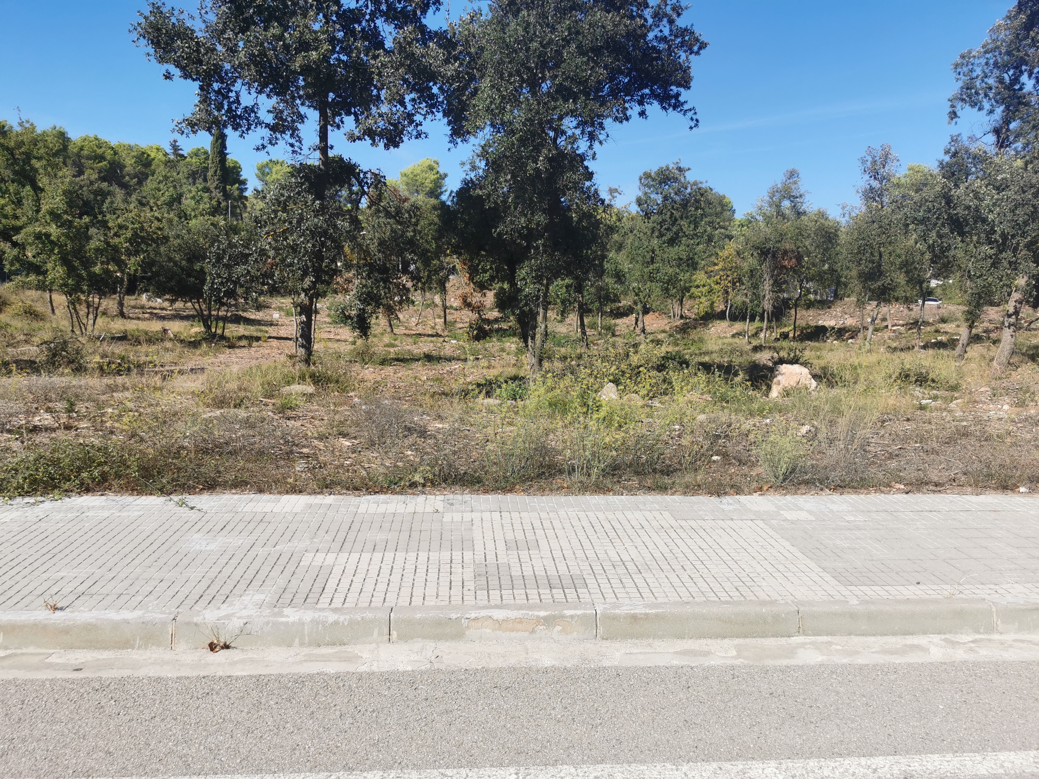 Fantastic plot of land in Begues