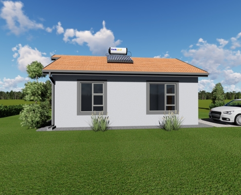 Modern 2-bedroom house in Mmabatho
