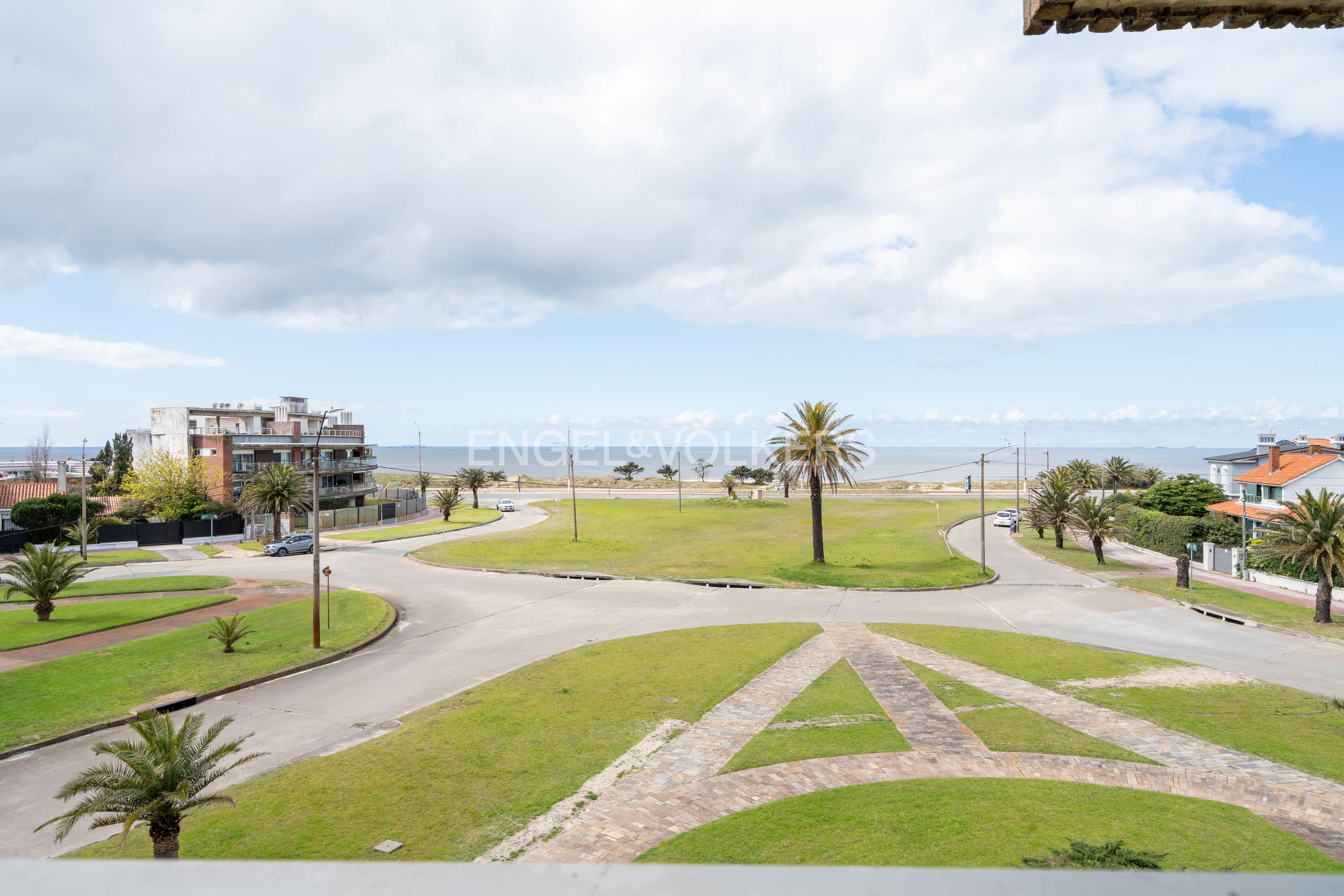 3-Bedroom Apartment Rental with Maid Service in Carrasco, Featuring Beach Views