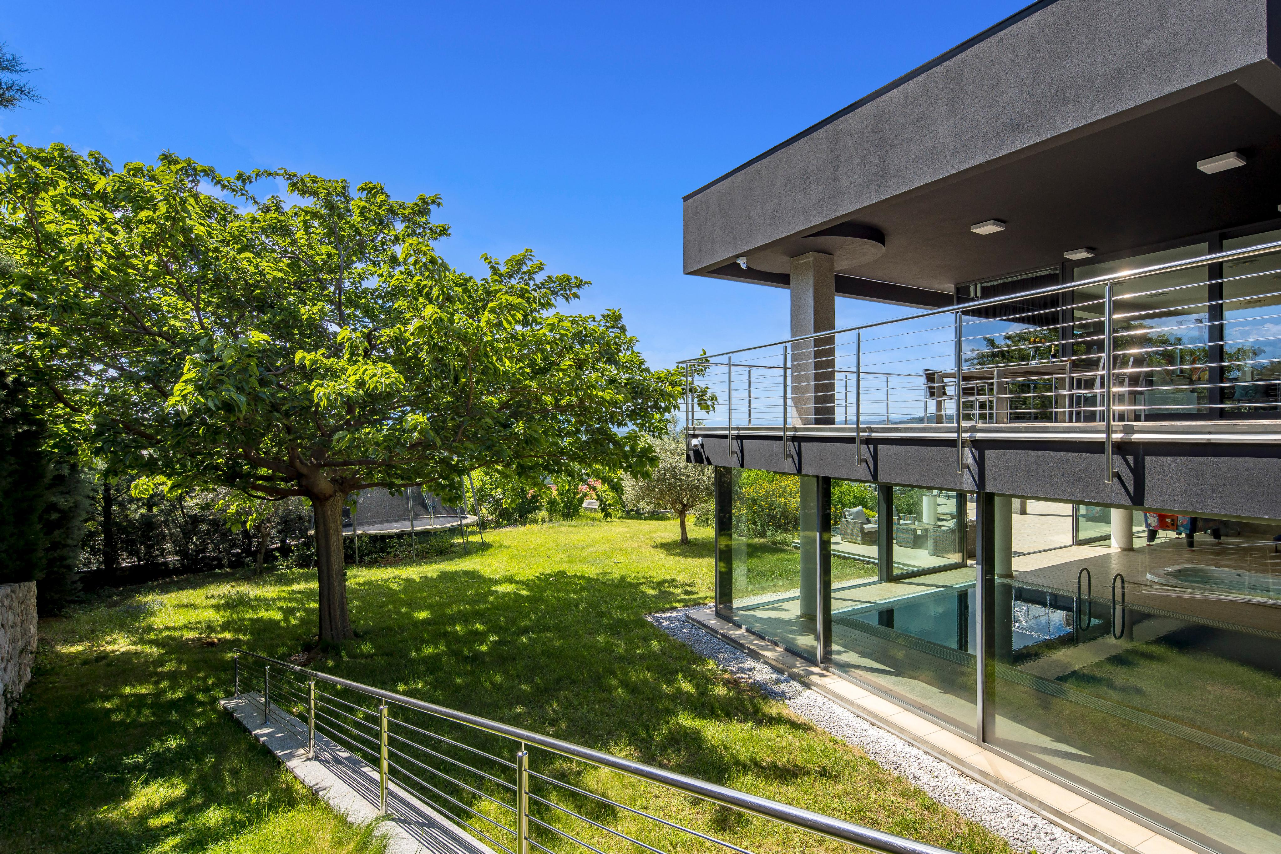 Einzigartige Wellness-Villa mit Panoramablick über die Adria