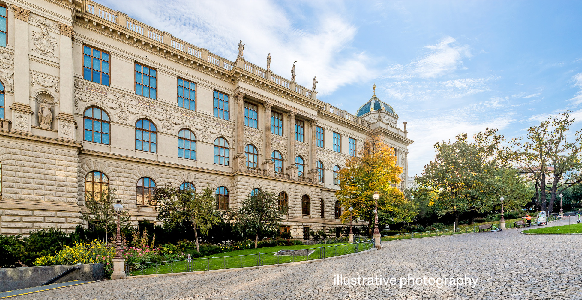 Residential building in the center of Prague with apartments, commercial units, and development potential