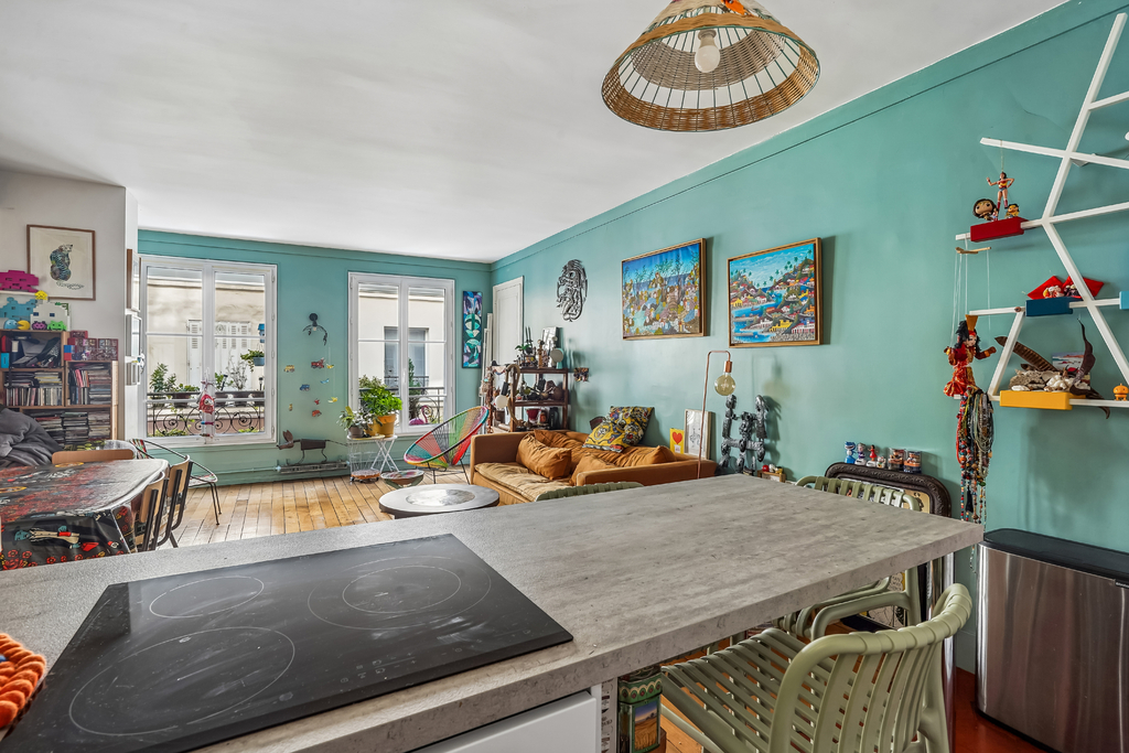Appartement familial lumineux dans le secteur recherché Château d'Eau–Lancry
