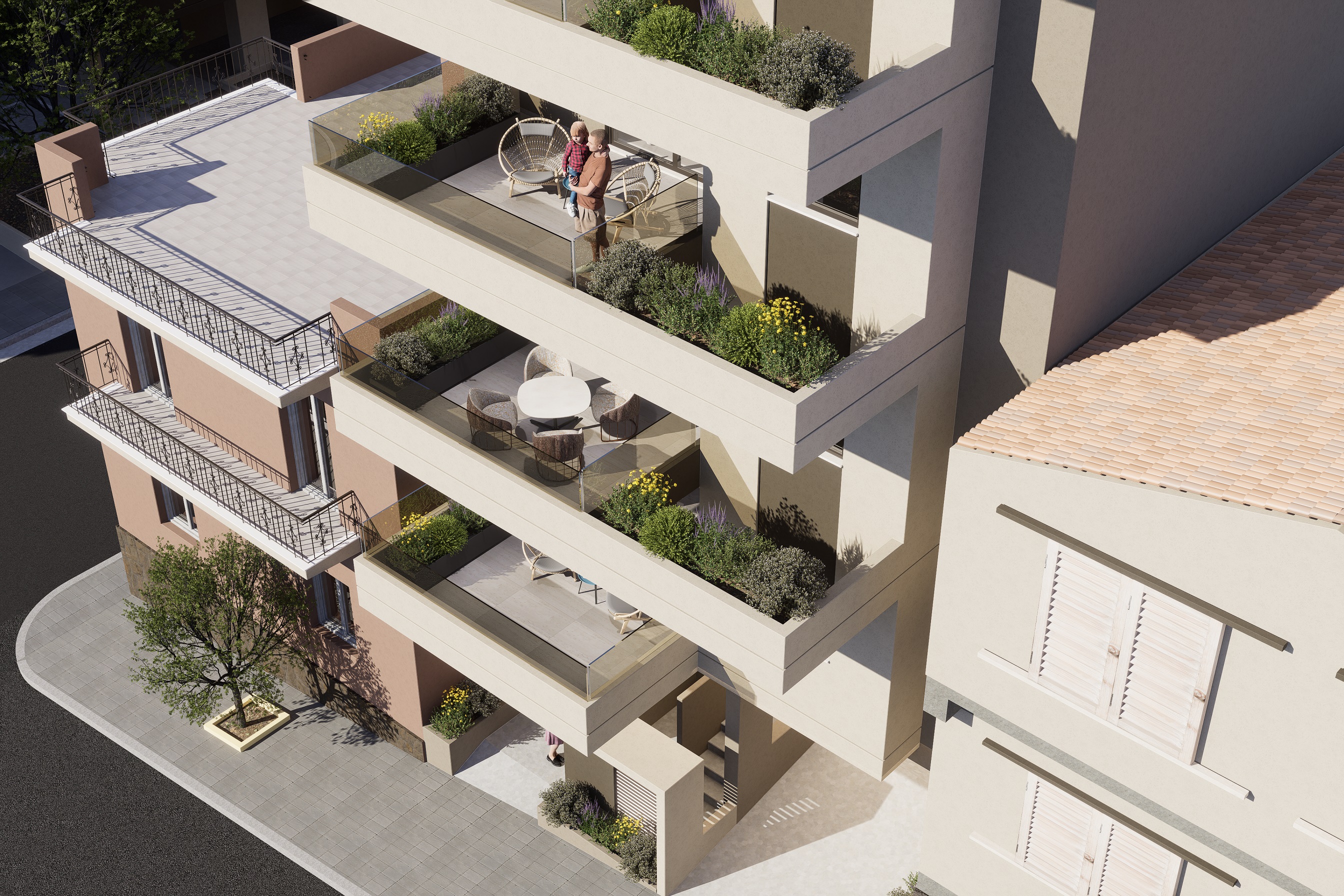 Newly built 125 sqm. maisonette with 3 bedrooms in Galatsi
