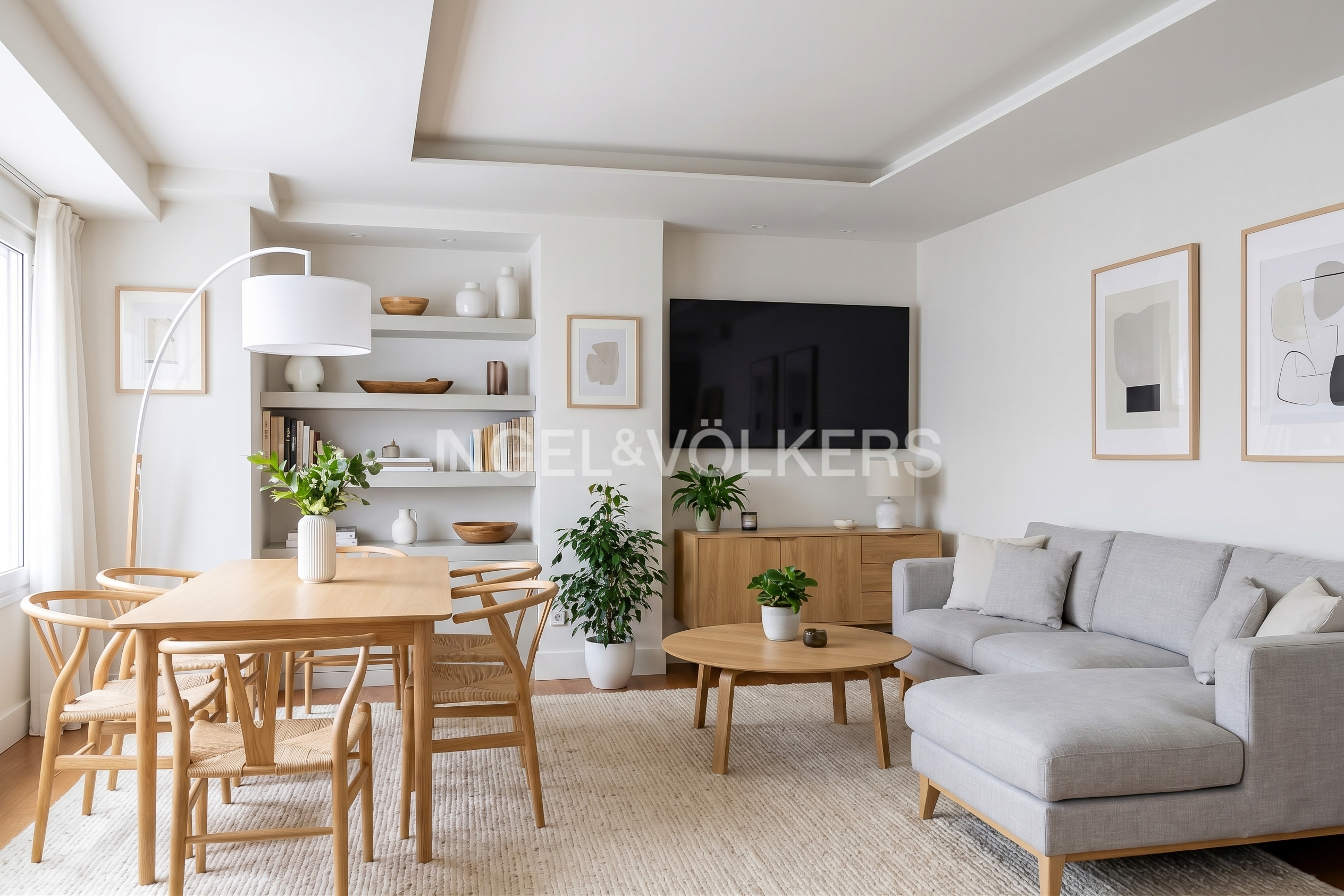Renovated apartment in Chamartín [KI-modifiziert]