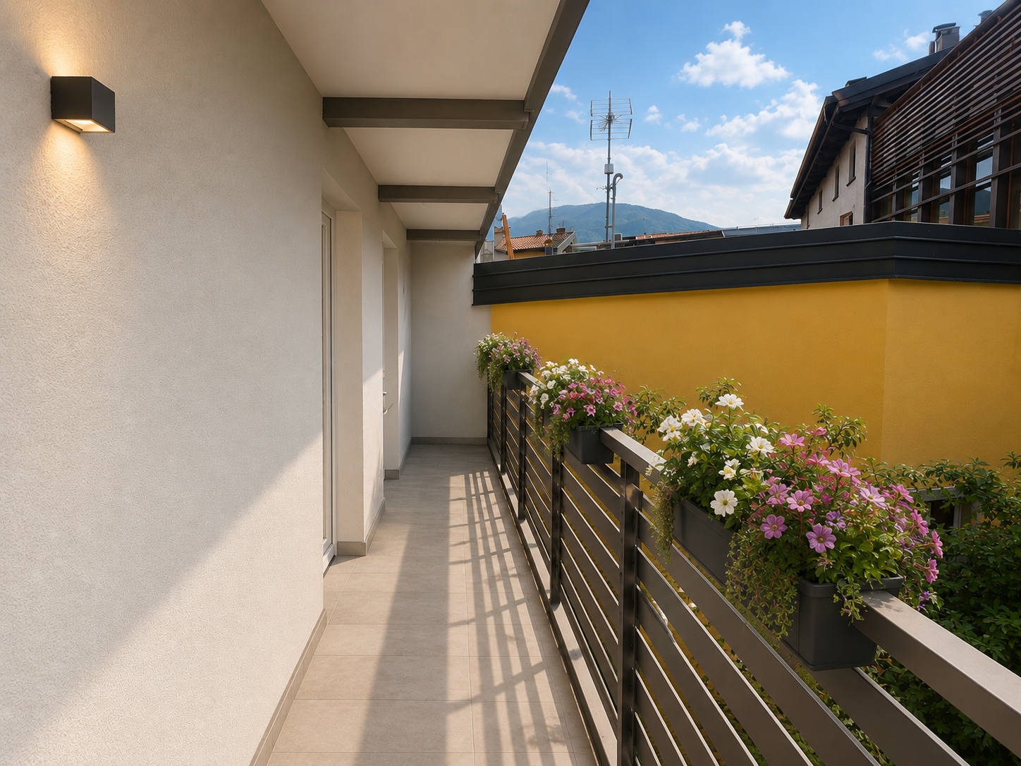 New, modern and bright three-room apartment, completely renovated!