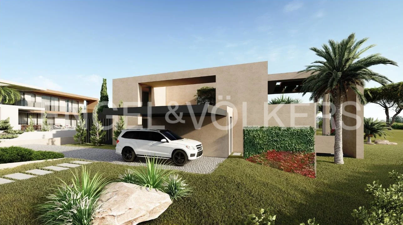 Plot of land with approved project in Monte Rei Golf